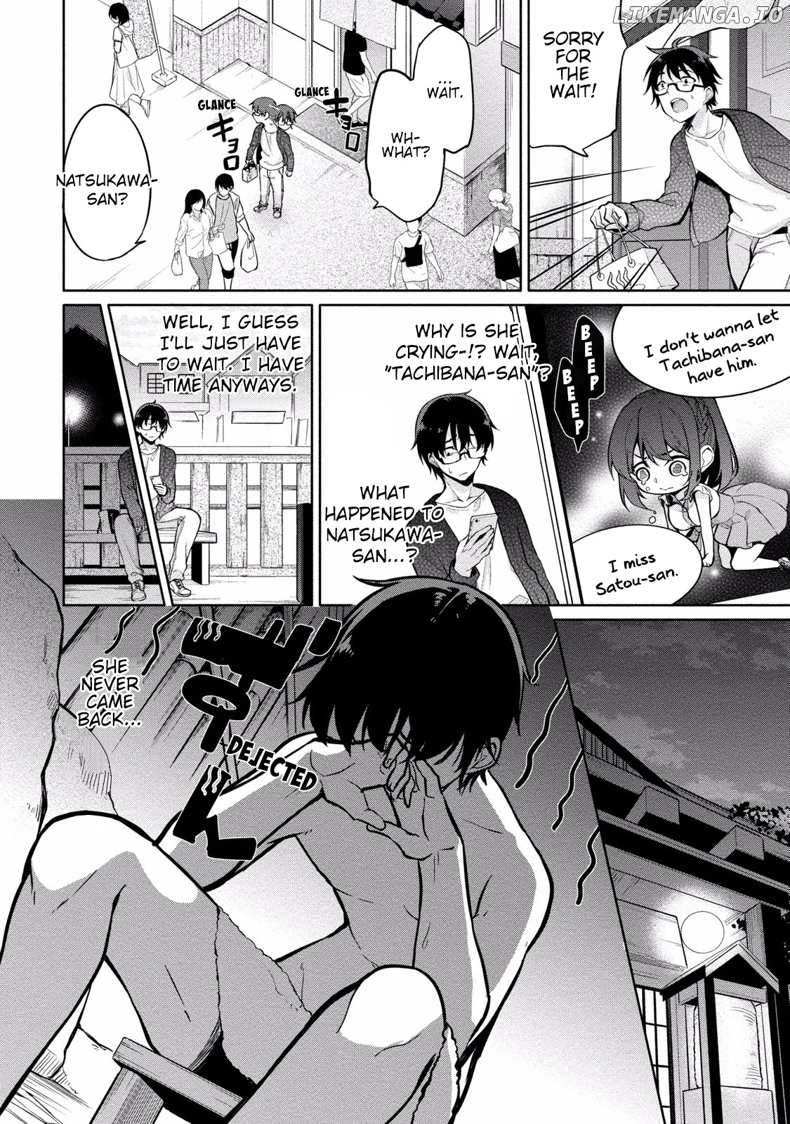 Satou-Kun Wa Nozoteiru. ~Kami-Sama Appli De Onnanoko No Kokoro O Nozoitara Do Xx Datta chapter 6 - page 7