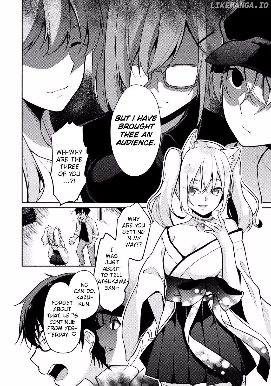 Satou-Kun Wa Nozoteiru. ~Kami-Sama Appli De Onnanoko No Kokoro O Nozoitara Do Xx Datta chapter 7 - page 14
