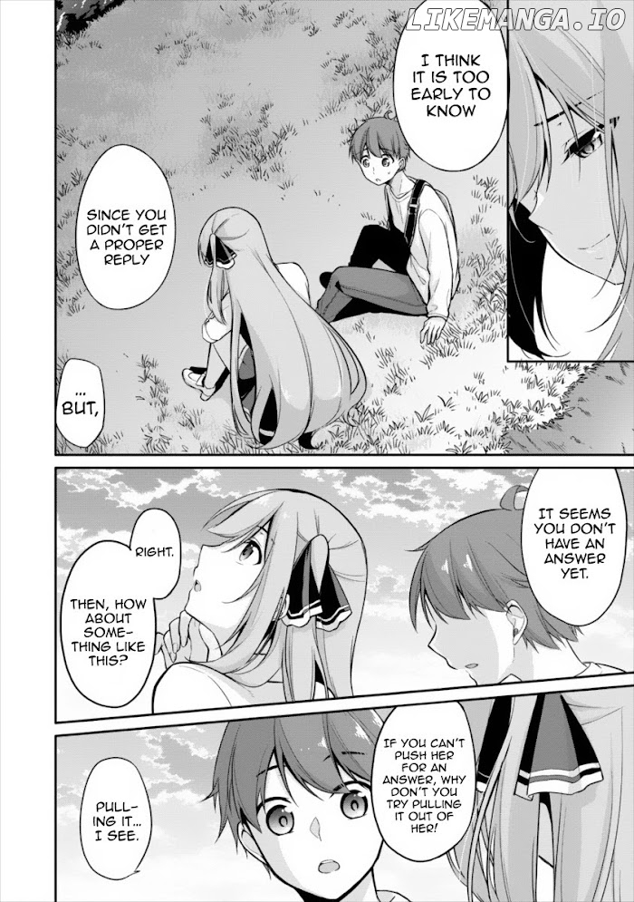 Satou-Kun Wa Nozoteiru. ~Kami-Sama Appli De Onnanoko No Kokoro O Nozoitara Do Xx Datta chapter 7.1 - page 9