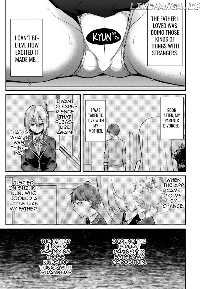 Satou-Kun Wa Nozoteiru. ~Kami-Sama Appli De Onnanoko No Kokoro O Nozoitara Do Xx Datta chapter 7.1 - page 4