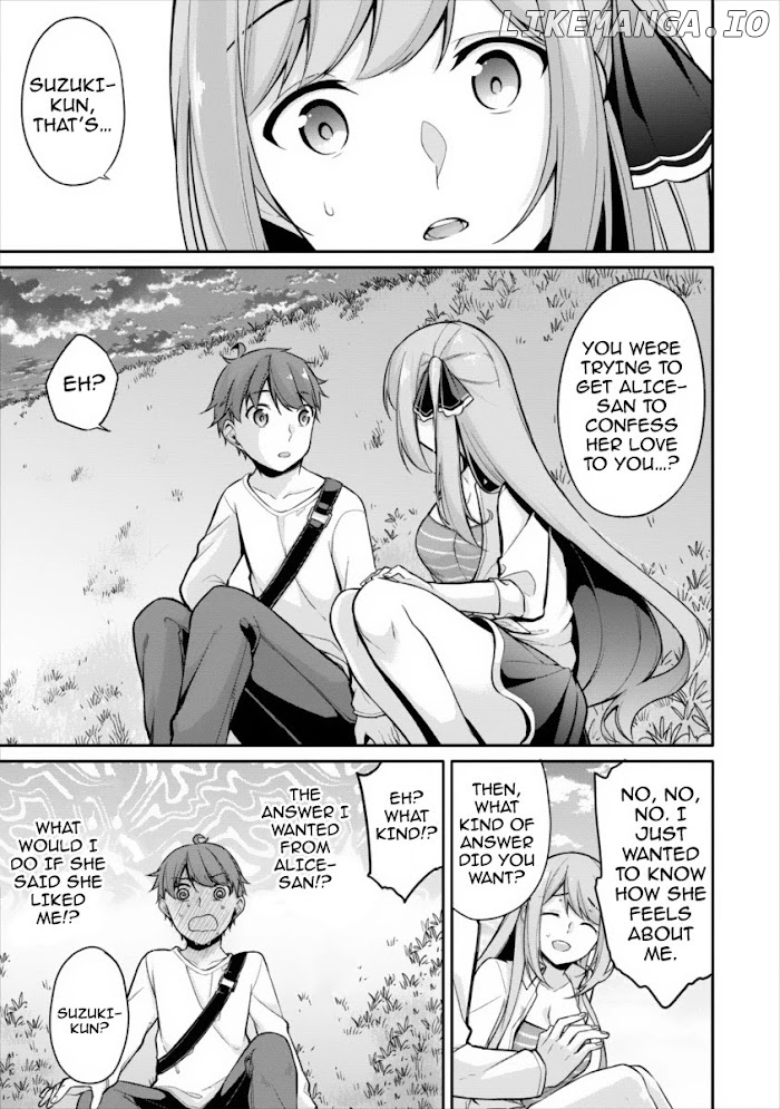 Satou-Kun Wa Nozoteiru. ~Kami-Sama Appli De Onnanoko No Kokoro O Nozoitara Do Xx Datta chapter 7.1 - page 8