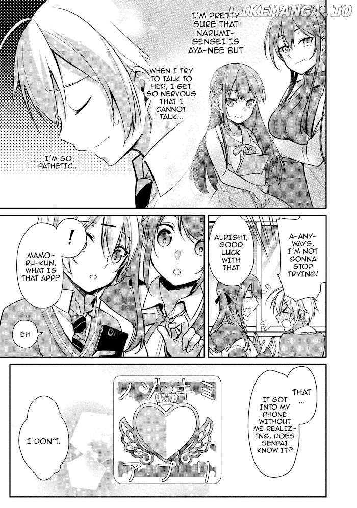 Satou-Kun Wa Nozoteiru. ~Kami-Sama Appli De Onnanoko No Kokoro O Nozoitara Do Xx Datta chapter 8 - page 13