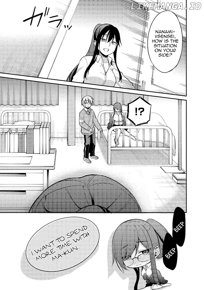 Satou-Kun Wa Nozoteiru. ~Kami-Sama Appli De Onnanoko No Kokoro O Nozoitara Do Xx Datta chapter 8 - page 30