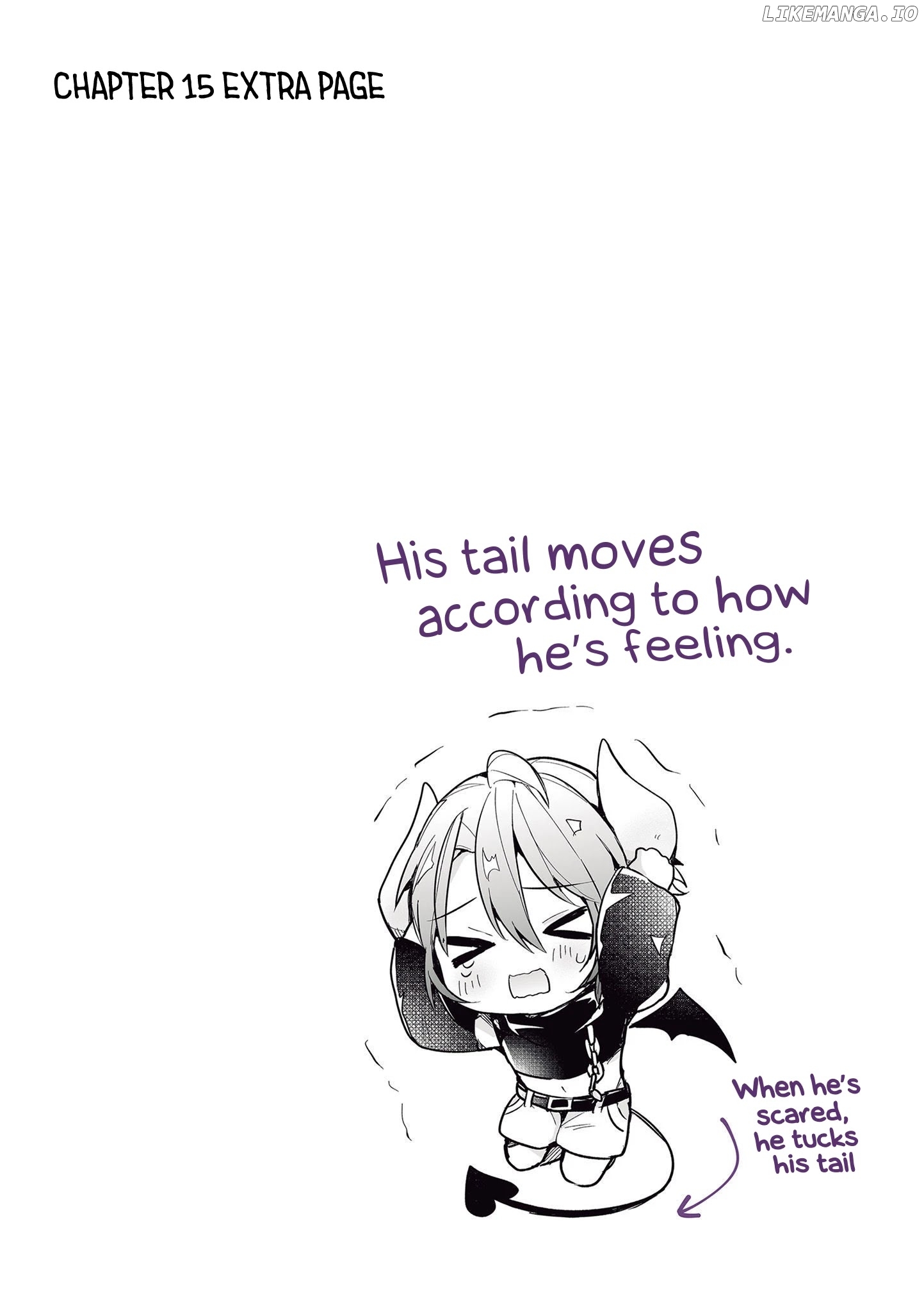 The Corporate slave OL and the demon shota chapter 35.6 - page 5
