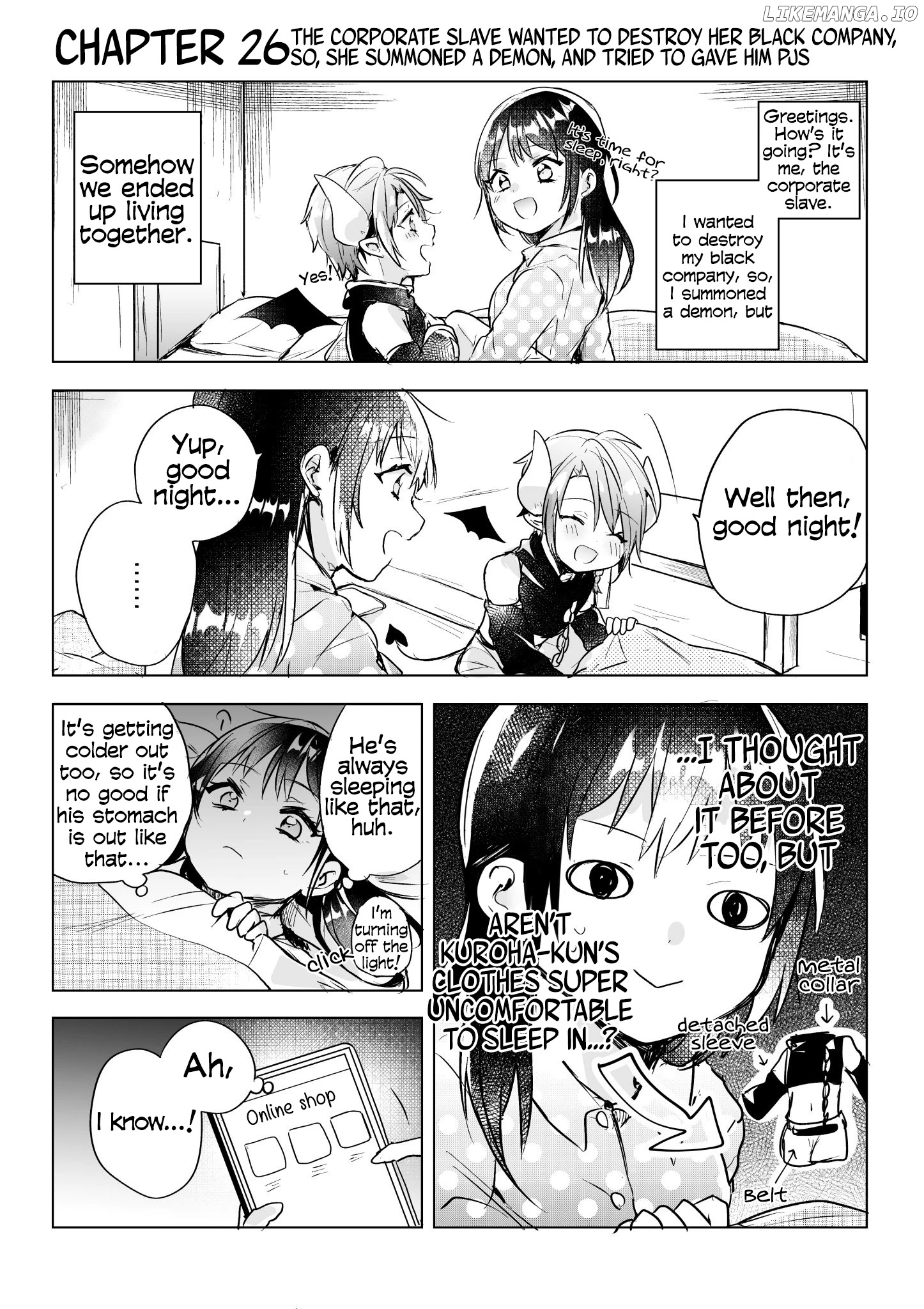 The Corporate slave OL and the demon shota chapter 26 - page 1