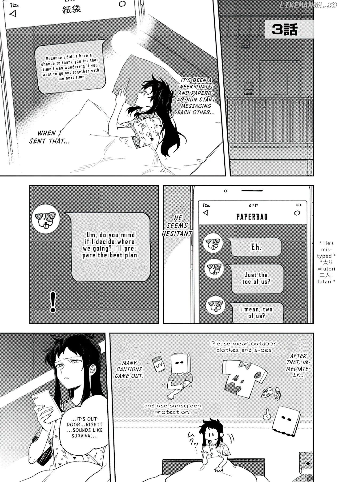 Paperbag-Kun Is In Love chapter 5 - page 2