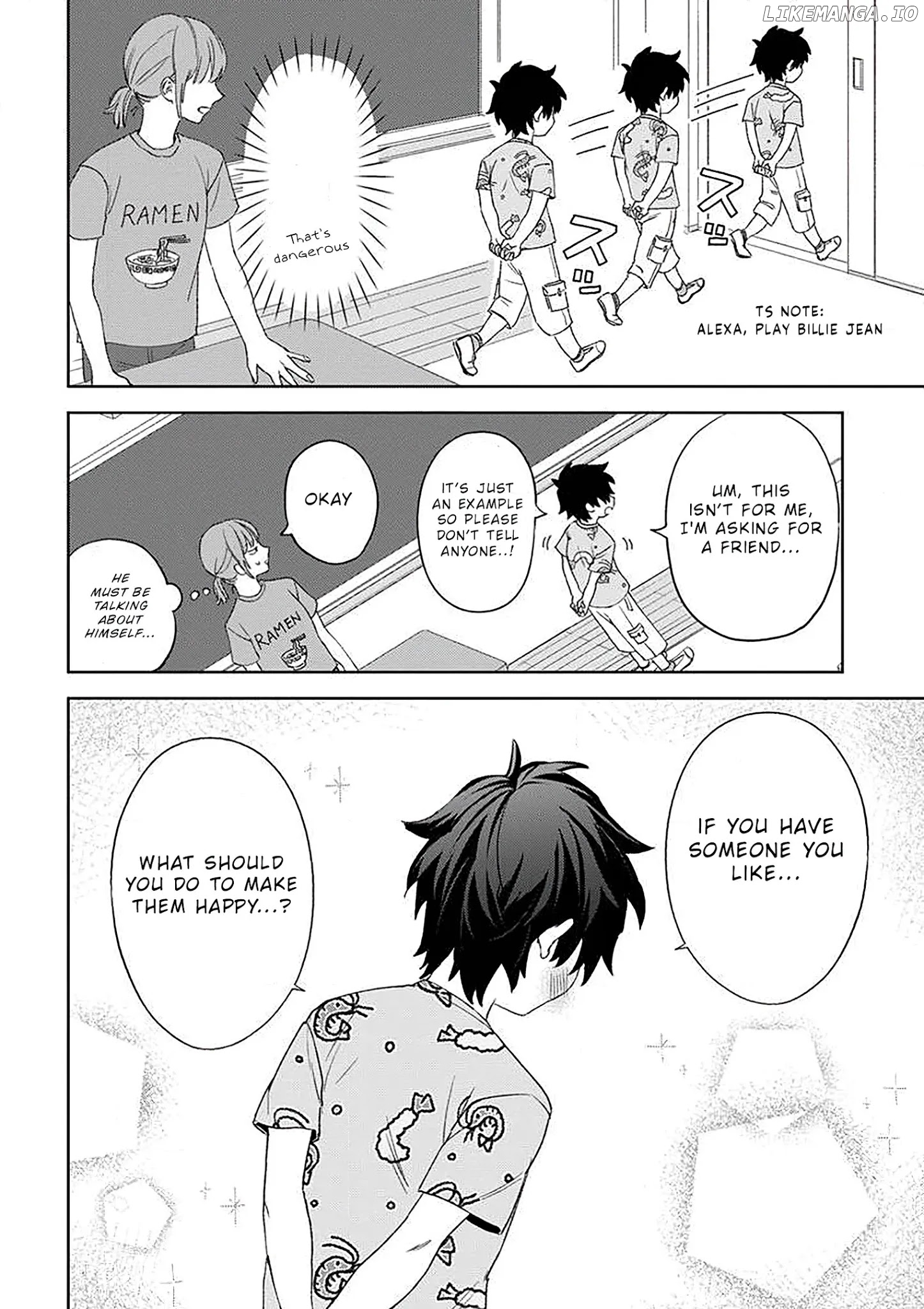 Paperbag-Kun Is In Love chapter 13.5 - page 3