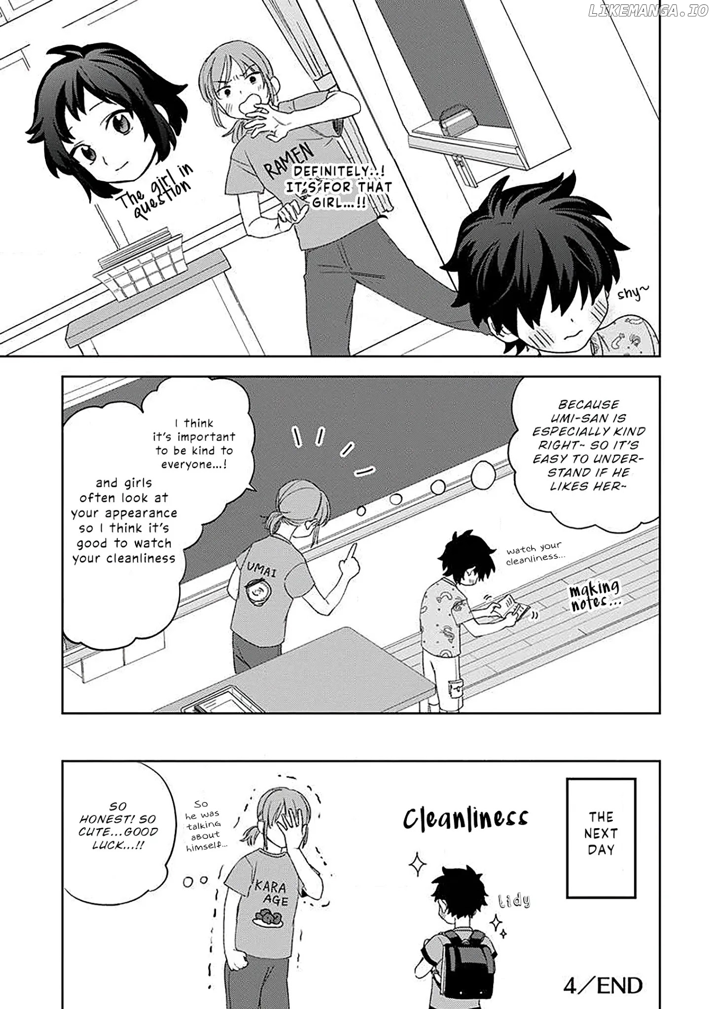 Paperbag-Kun Is In Love chapter 13.5 - page 4