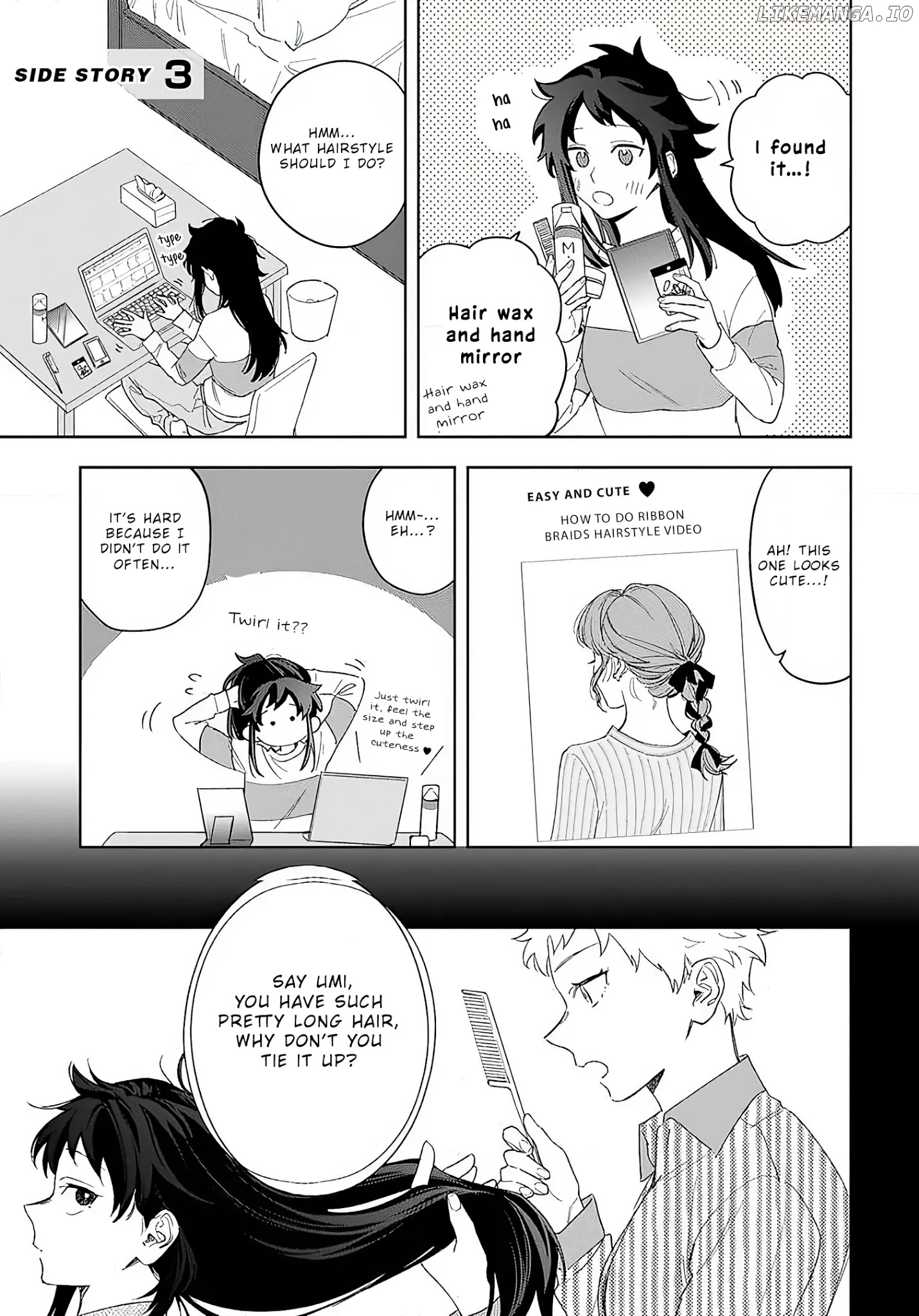 Paperbag-Kun Is In Love chapter 11.5 - page 2