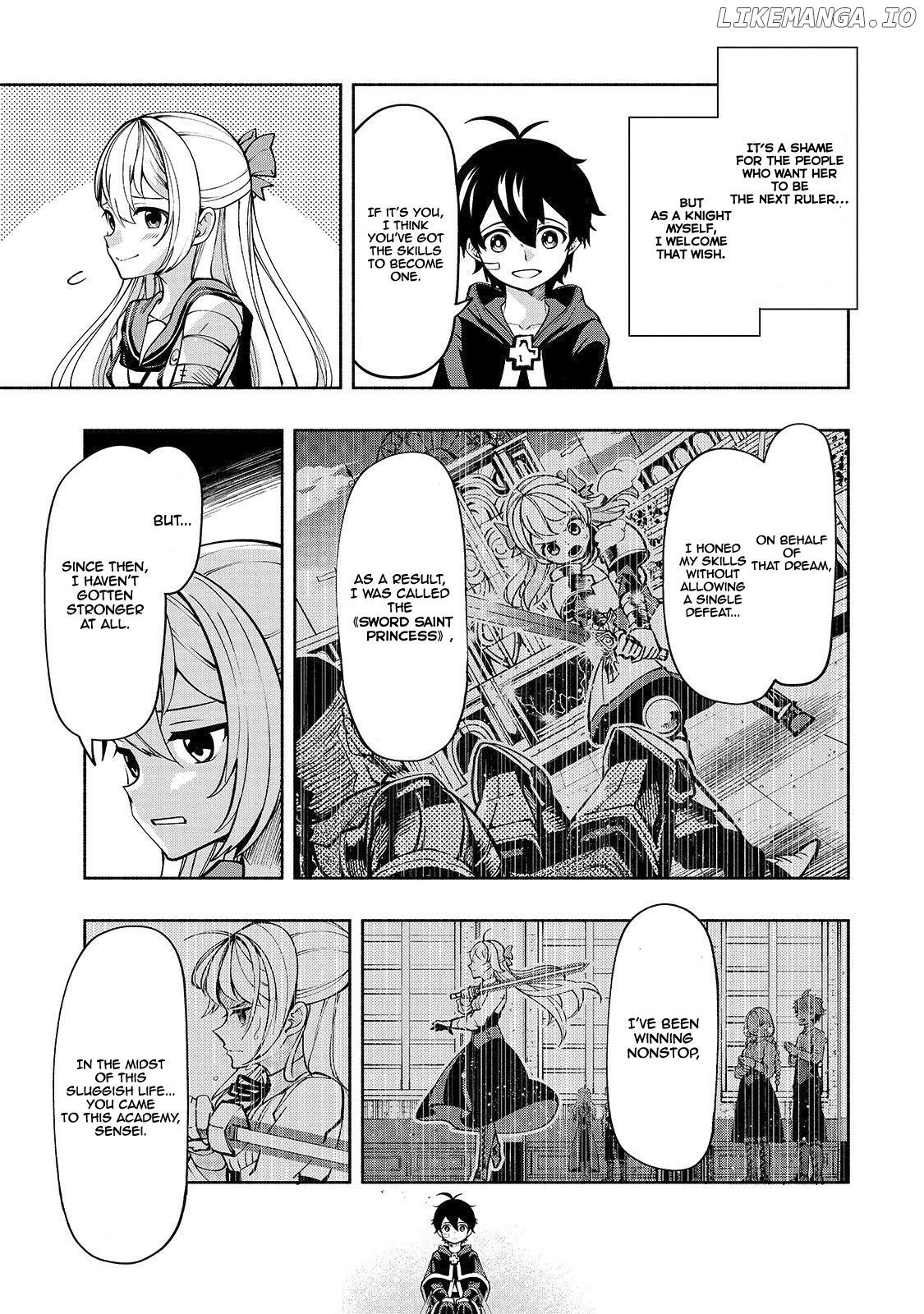 The Reincarnated 「Sword Saint」 Wants to Take it Easy Chapter 3 - page 17
