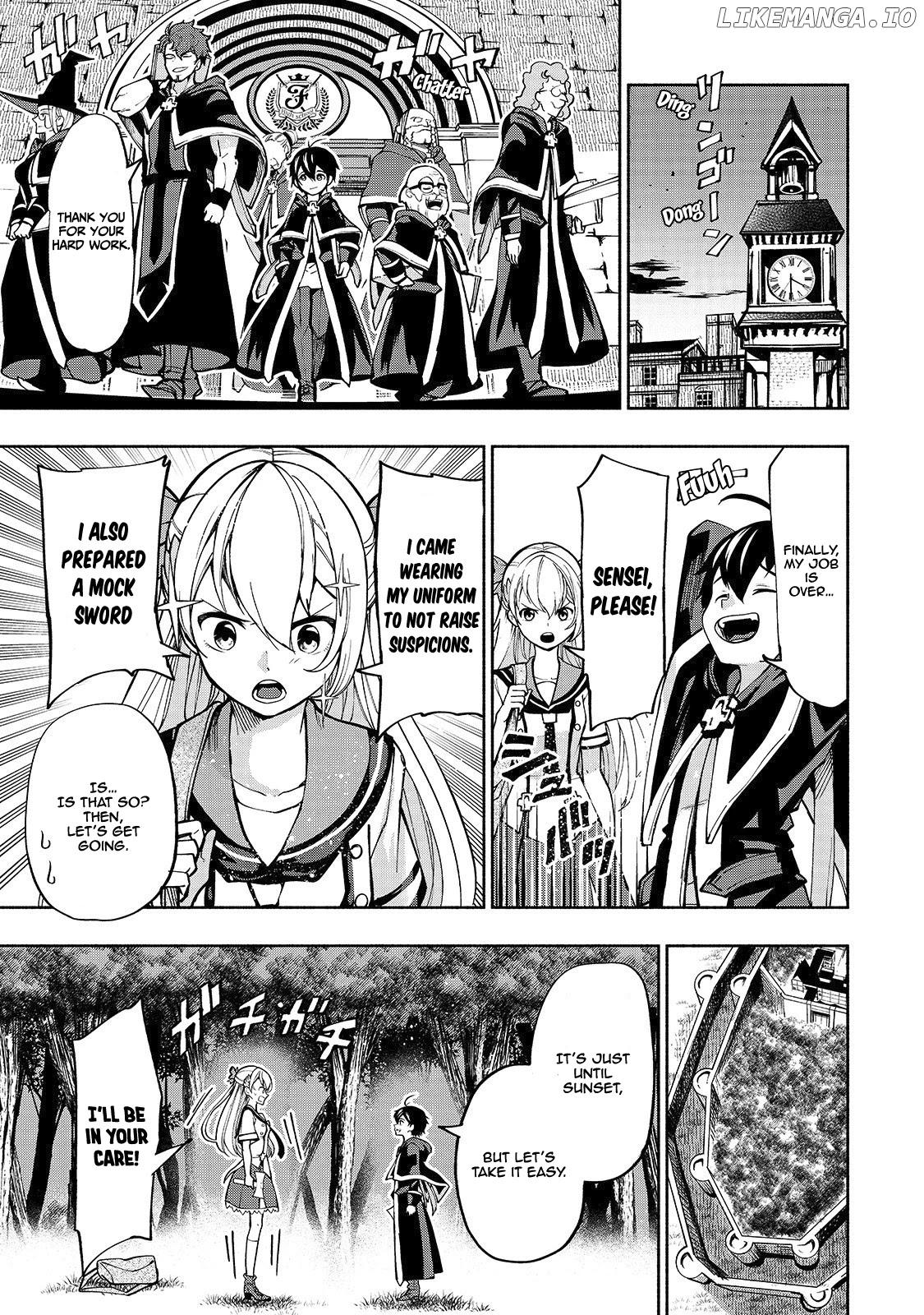 The Reincarnated 「Sword Saint」 Wants to Take it Easy chapter 5 - page 13
