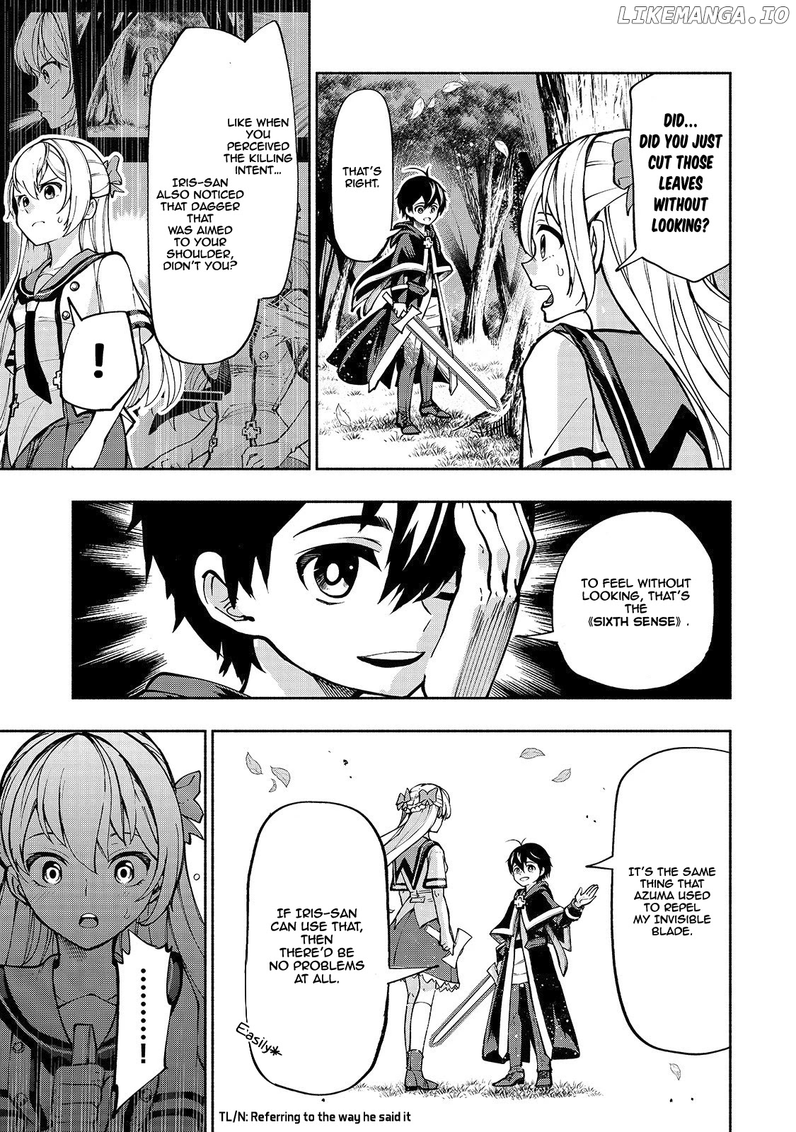 The Reincarnated 「Sword Saint」 Wants to Take it Easy chapter 5 - page 19