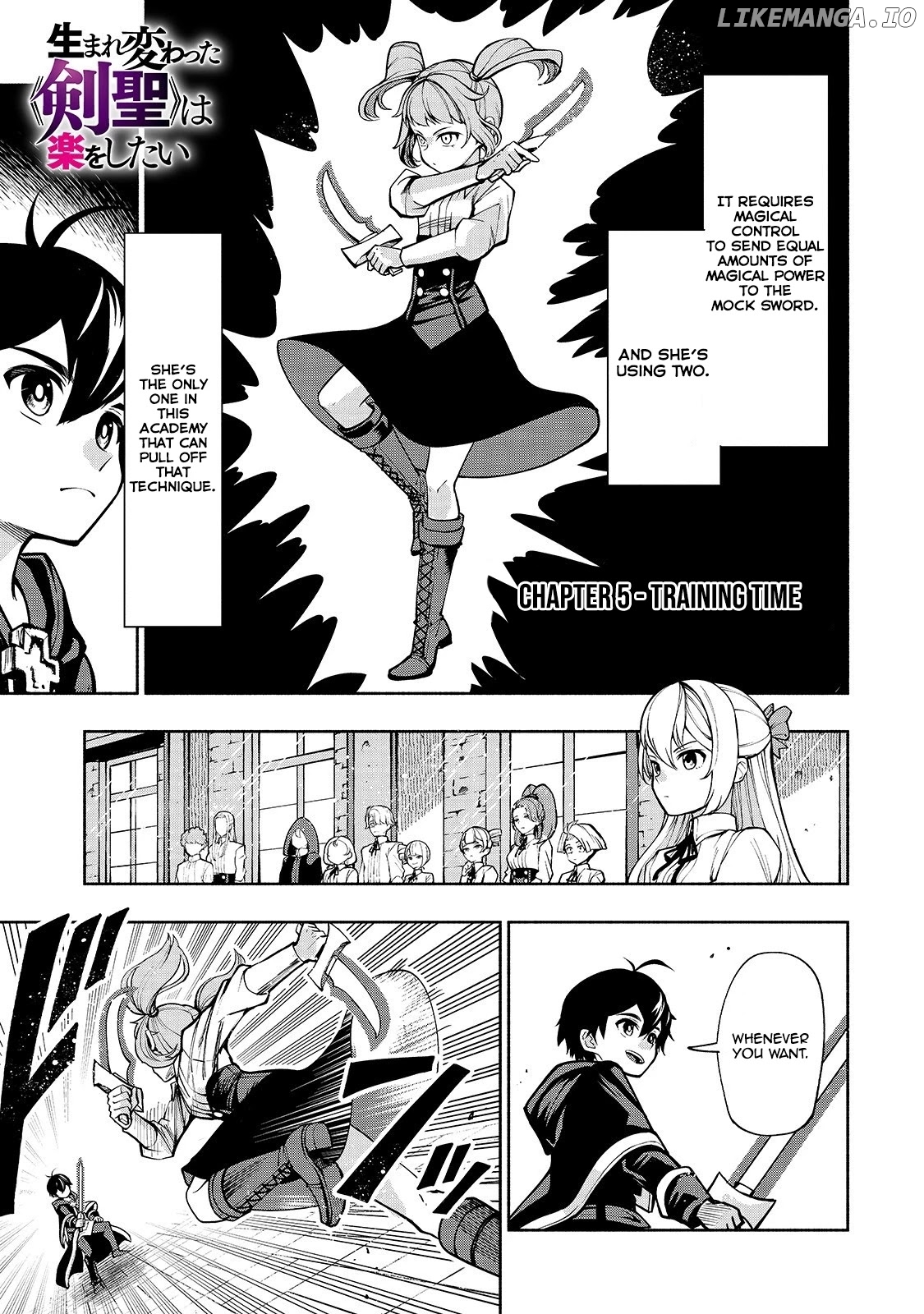The Reincarnated 「Sword Saint」 Wants to Take it Easy chapter 5 - page 2