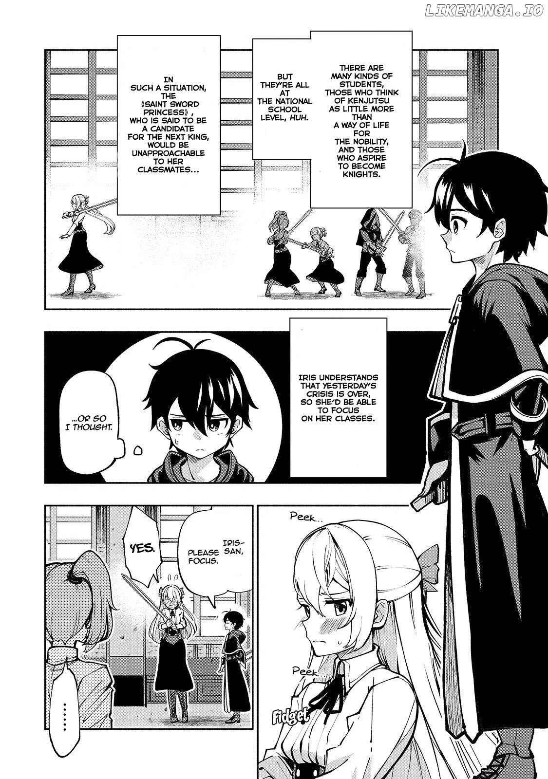 The Reincarnated 「Sword Saint」 Wants to Take it Easy chapter 4 - page 21