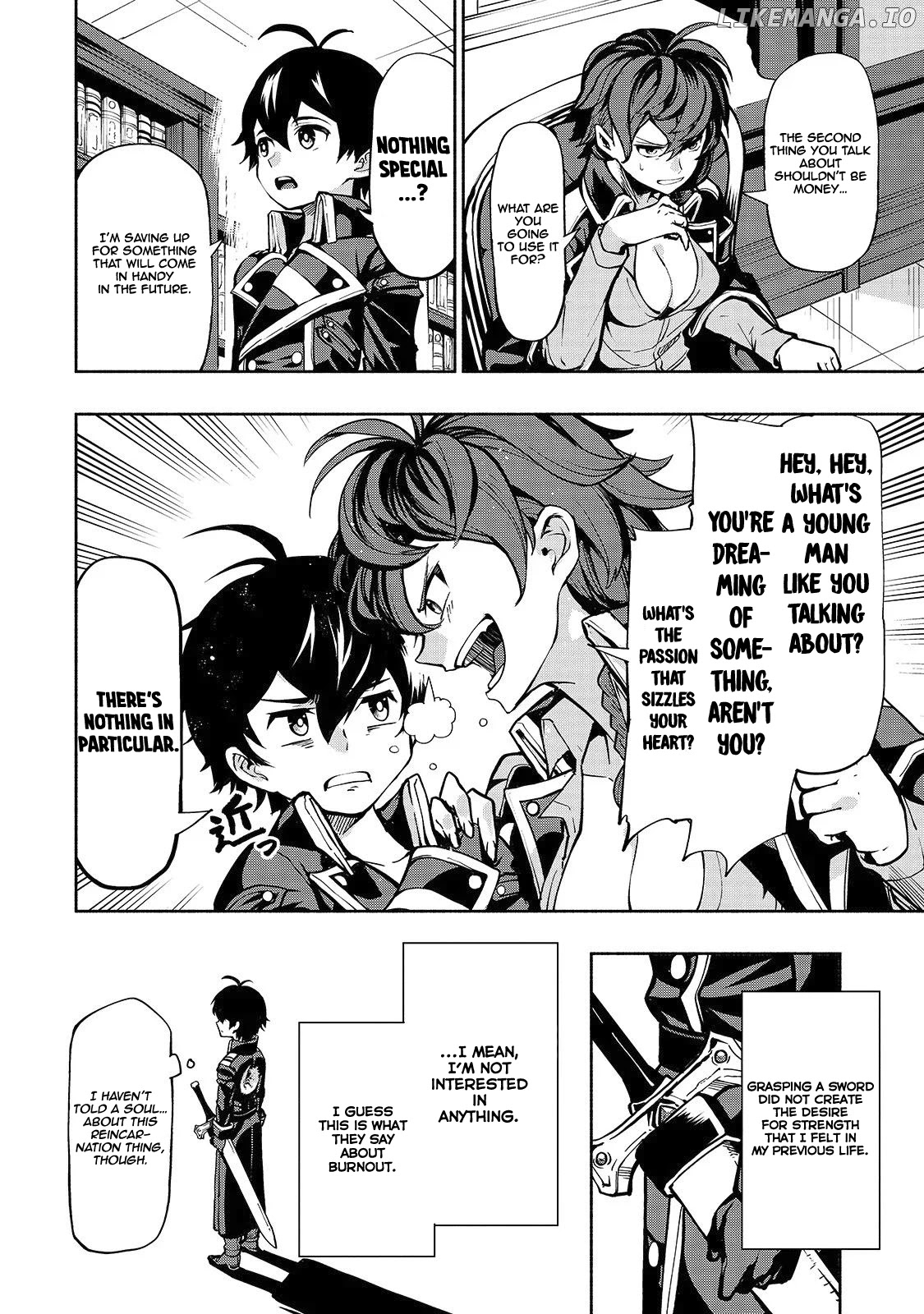 The Reincarnated 「Sword Saint」 Wants to Take it Easy chapter 1 - page 11
