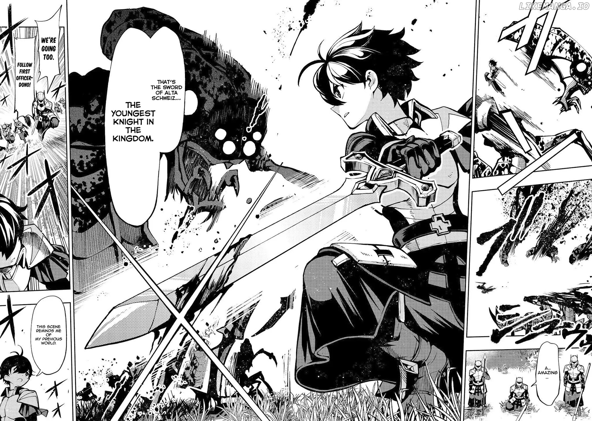 The Reincarnated 「Sword Saint」 Wants to Take it Easy chapter 1 - page 6