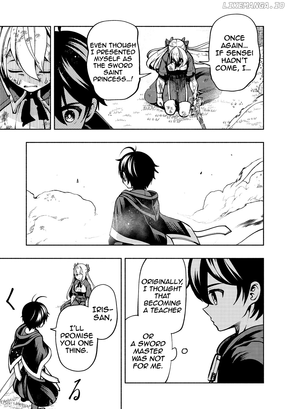 The Reincarnated 「Sword Saint」 Wants to Take it Easy chapter 17 - page 4