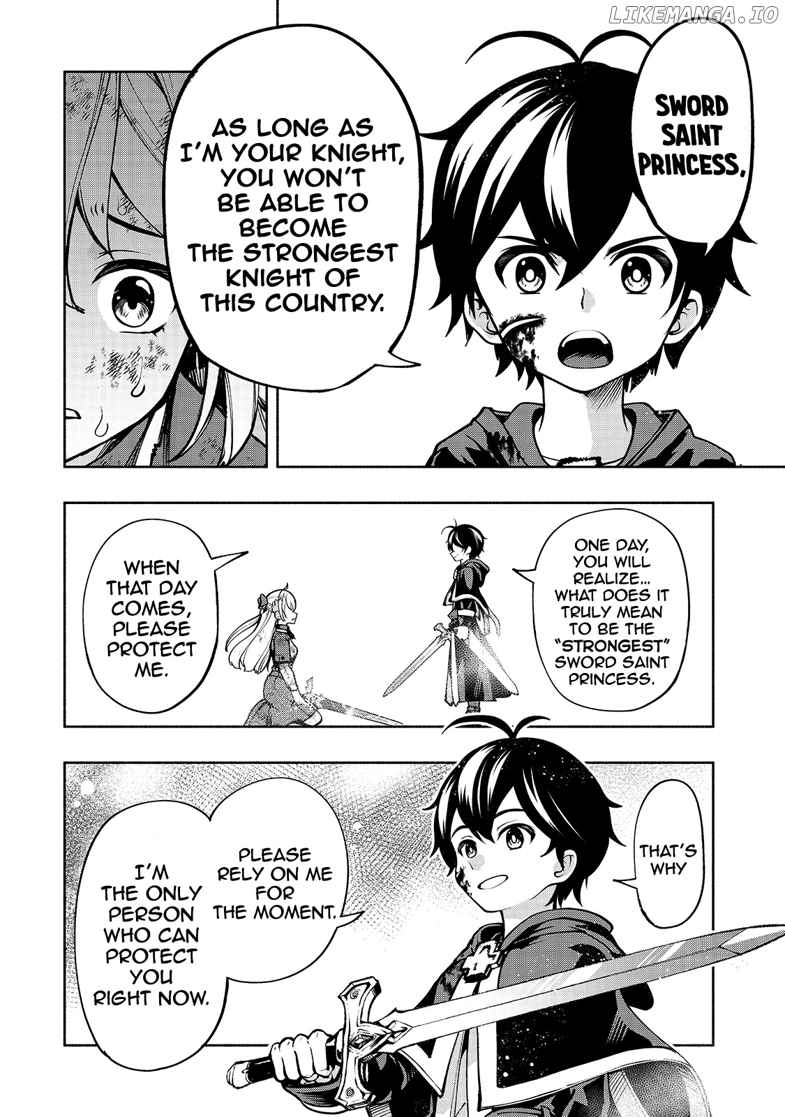 The Reincarnated 「Sword Saint」 Wants to Take it Easy chapter 17 - page 6
