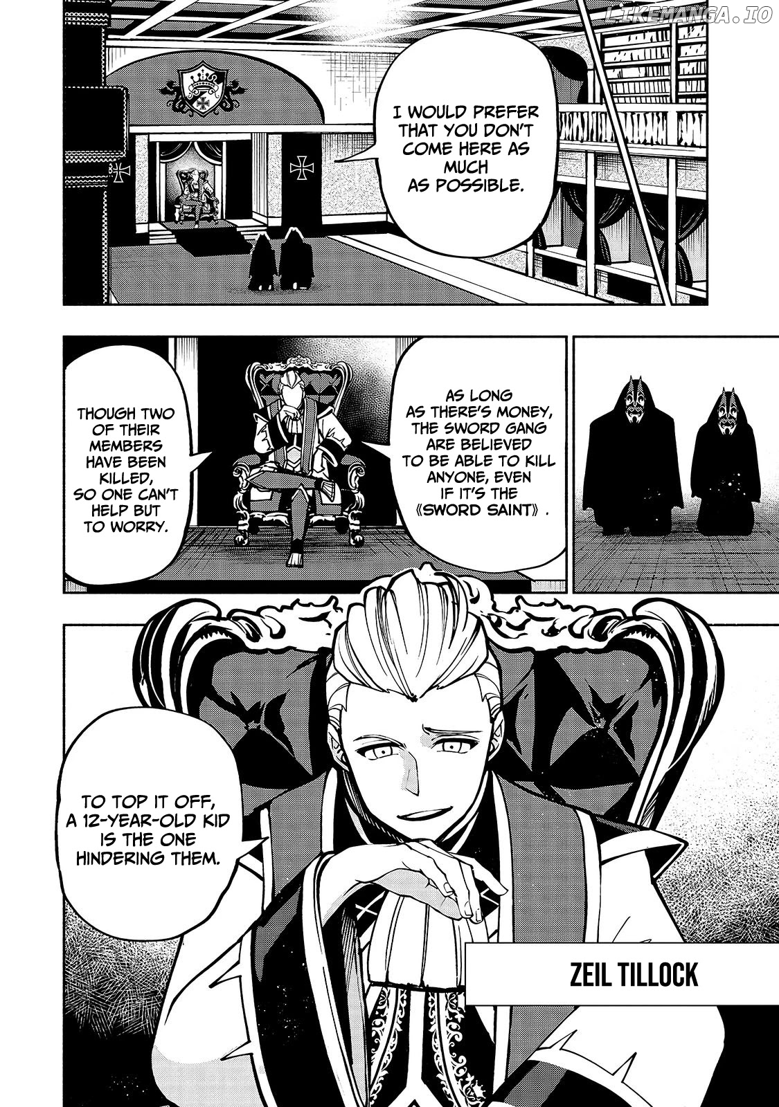 The Reincarnated 「Sword Saint」 Wants to Take it Easy chapter 12 - page 7
