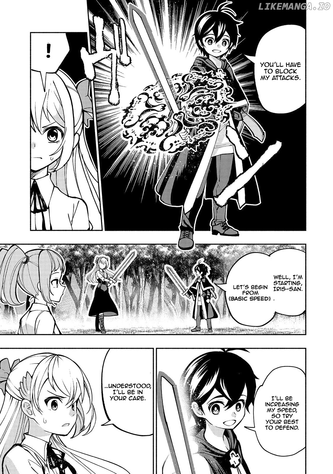 The Reincarnated 「Sword Saint」 Wants to Take it Easy chapter 10 - page 14