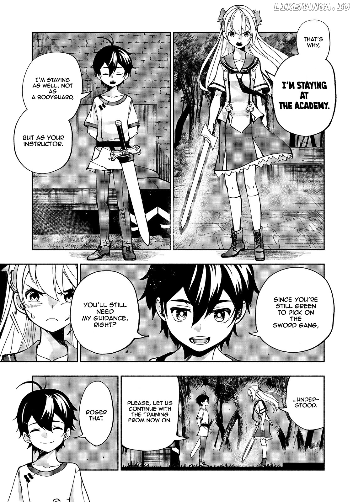 The Reincarnated 「Sword Saint」 Wants to Take it Easy chapter 9 - page 8