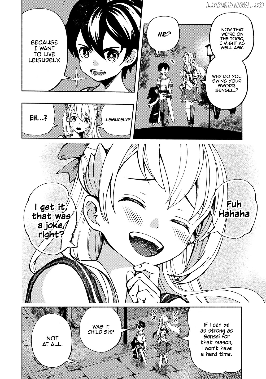 The Reincarnated 「Sword Saint」 Wants to Take it Easy chapter 9 - page 9