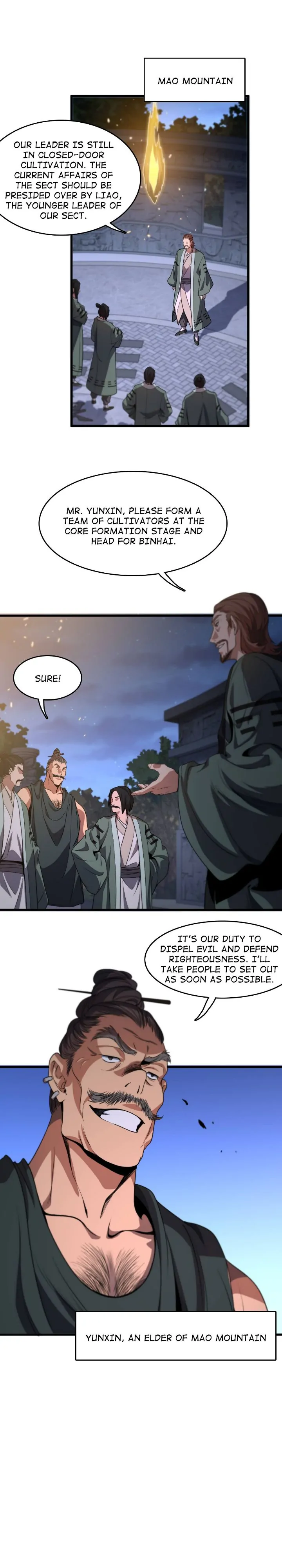 The Descent Of The Patriarch Chapter 112 - page 7