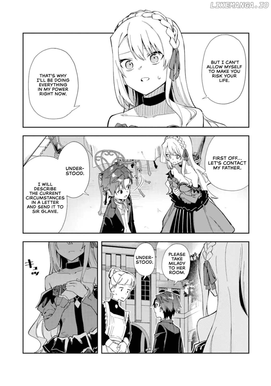 Akuyaku Reijou No Shitsuji-Sama Hametsu chapter 15 - page 4