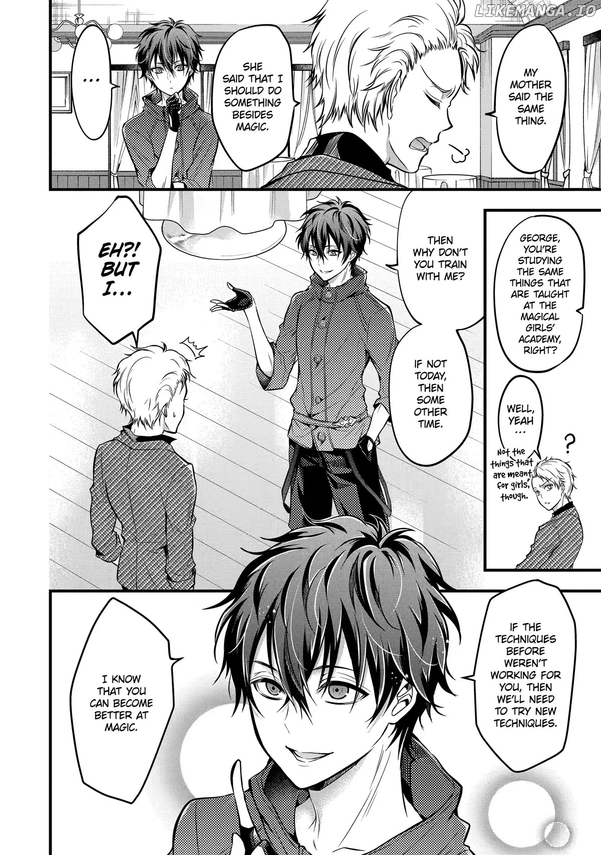 Mahou shoujo gakuen no suketto kyoushi chapter 16 - page 8