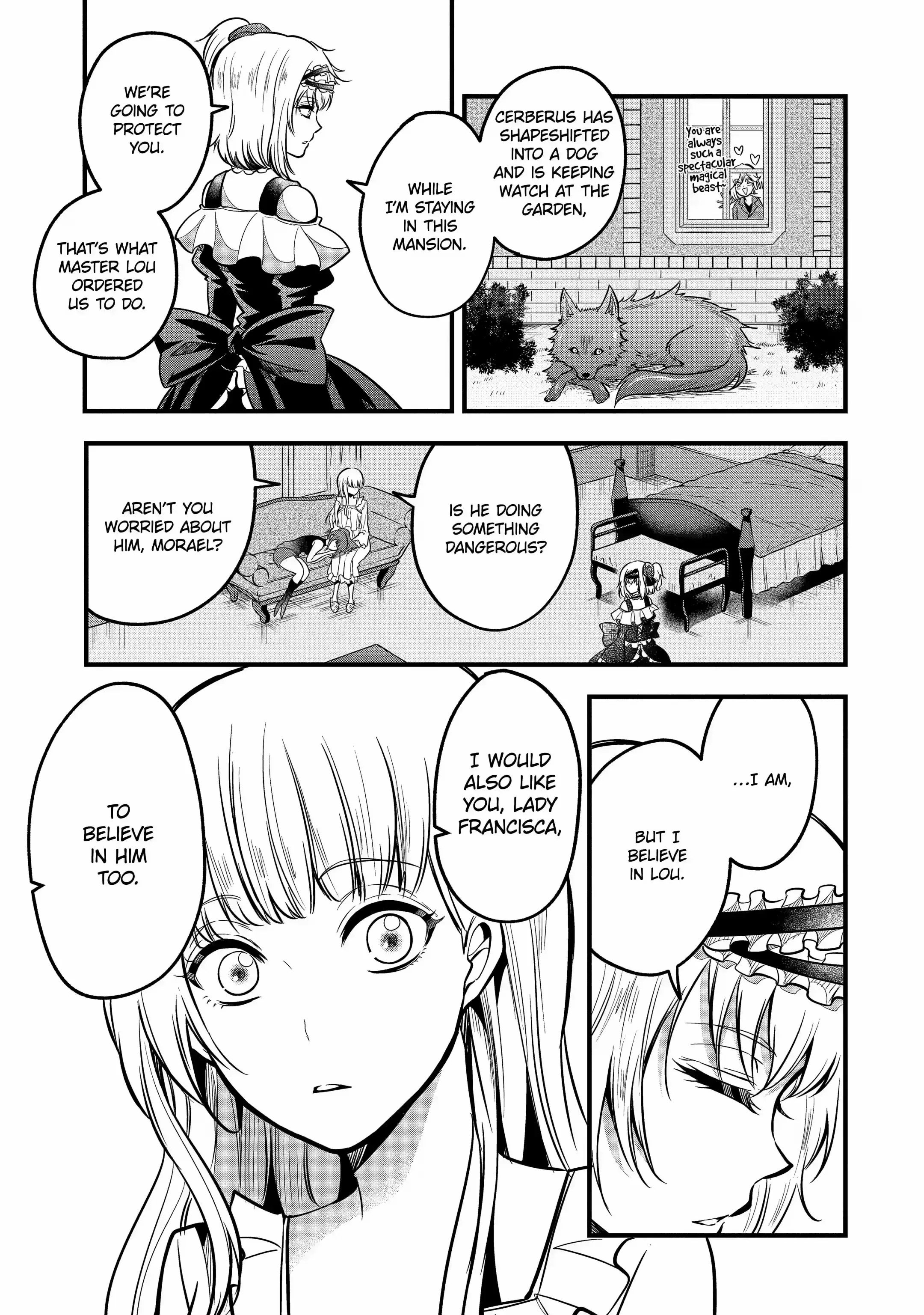 Mahou shoujo gakuen no suketto kyoushi chapter 25.1 - page 3