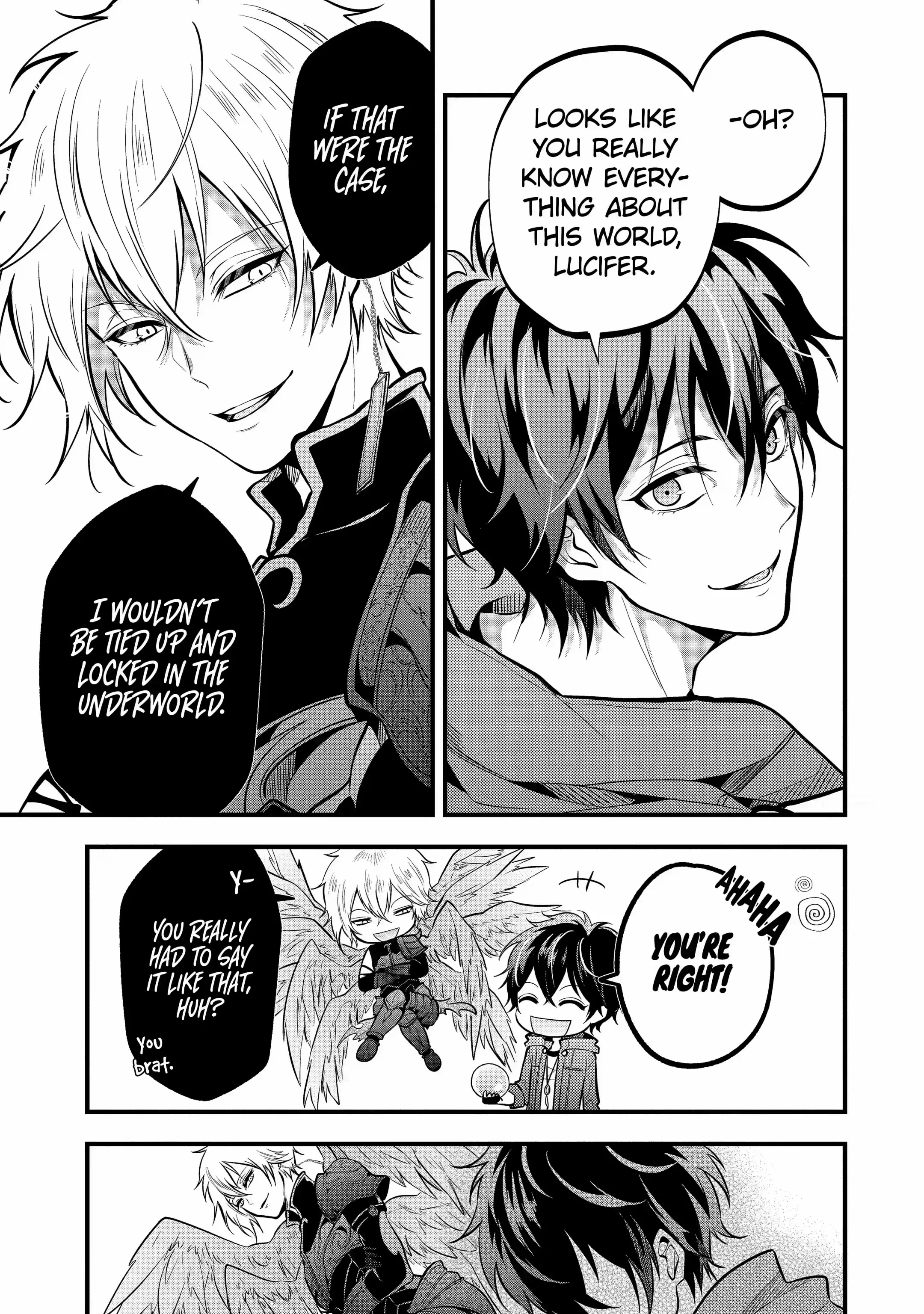 Mahou shoujo gakuen no suketto kyoushi chapter 26.1 - page 4
