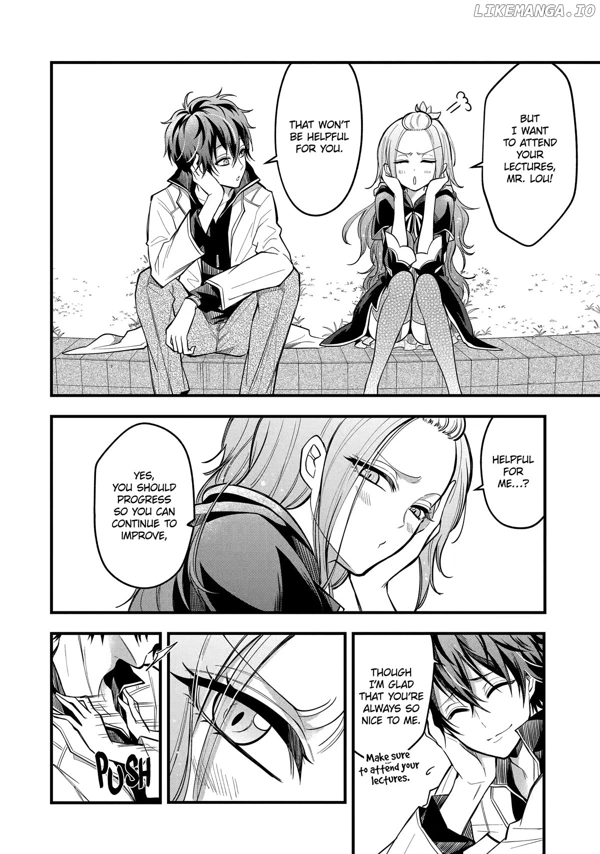 Mahou shoujo gakuen no suketto kyoushi chapter 19 - page 40