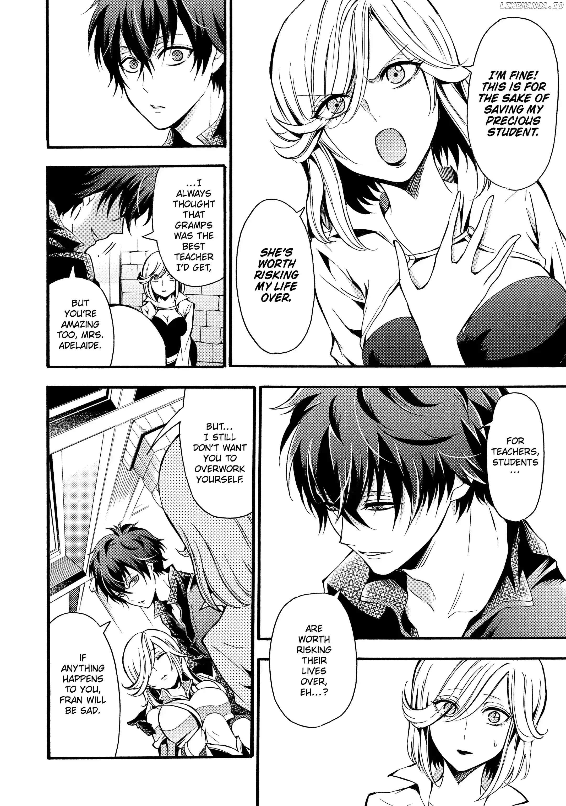 Mahou shoujo gakuen no suketto kyoushi chapter 11.1 - page 4