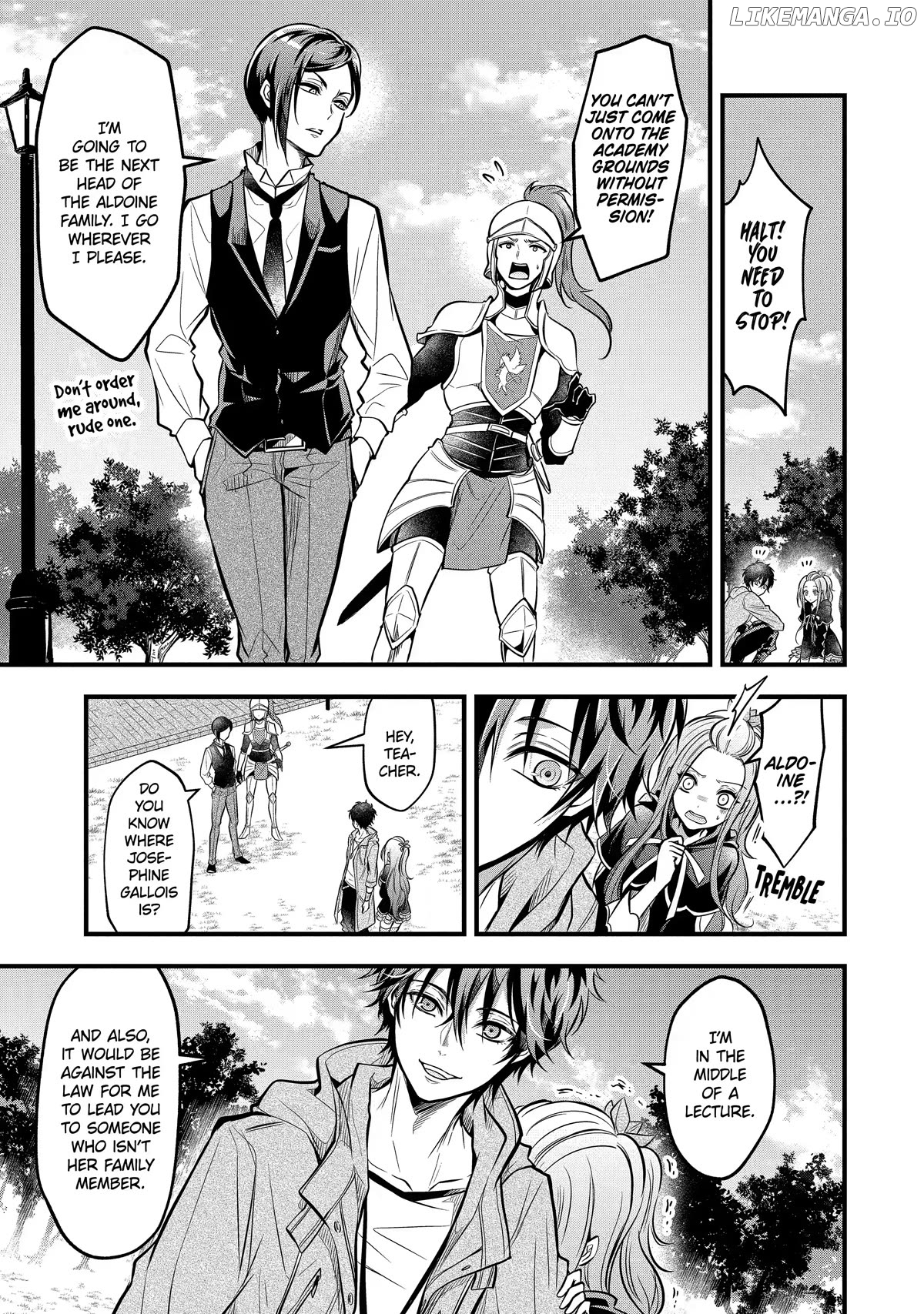 Mahou shoujo gakuen no suketto kyoushi chapter 21 - page 3