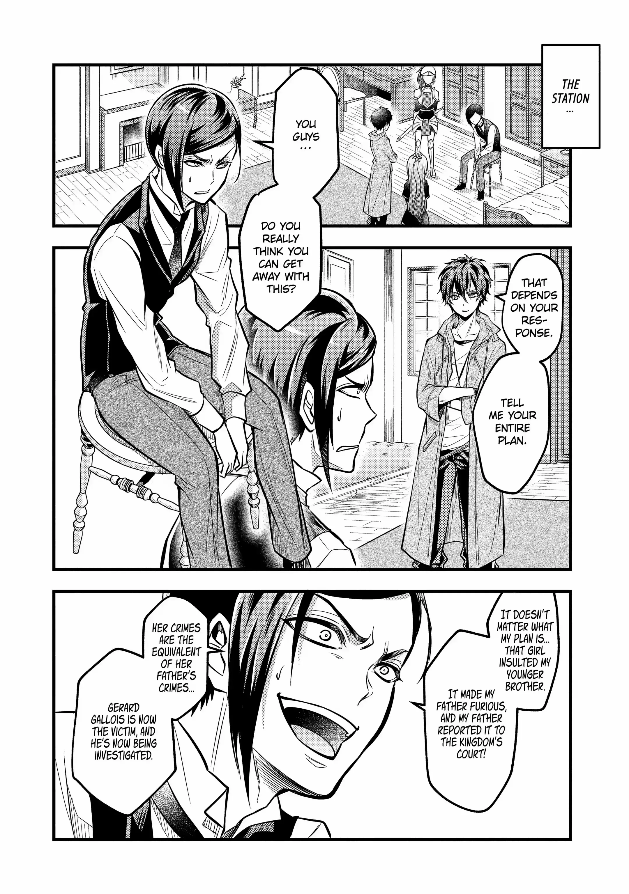 Mahou shoujo gakuen no suketto kyoushi chapter 21.1 - page 8