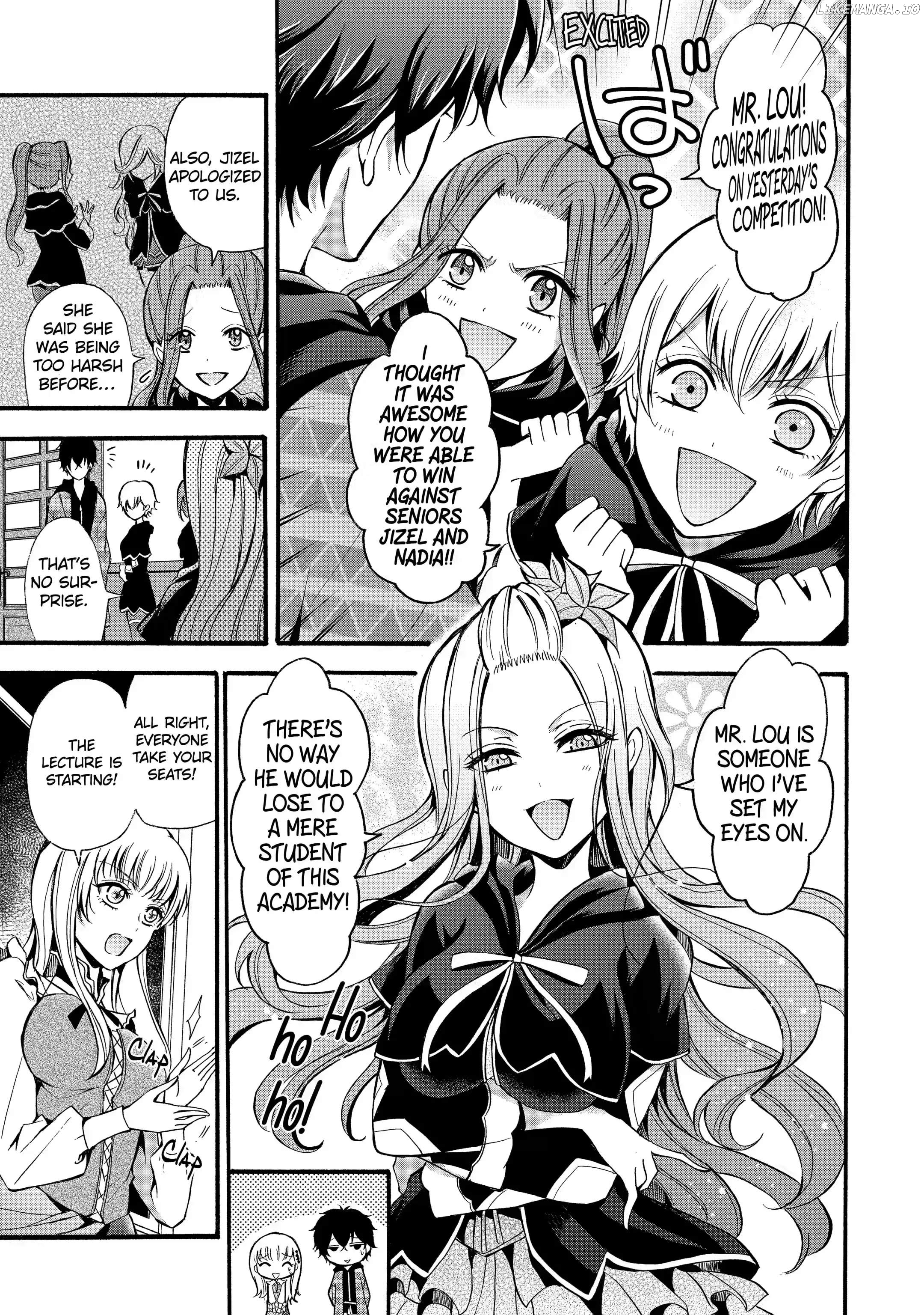 Mahou shoujo gakuen no suketto kyoushi chapter 12.3 - page 1