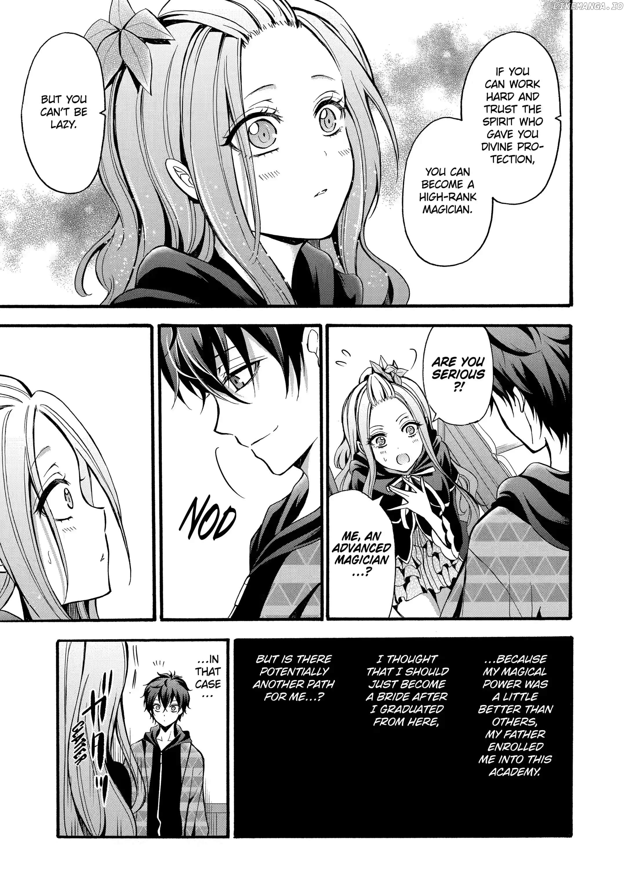 Mahou shoujo gakuen no suketto kyoushi chapter 12.3 - page 7