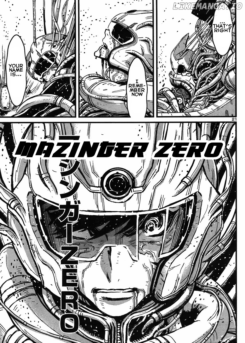 Shin Mazinger Zero Vs Ankoku Daishougun chapter 33 - page 20