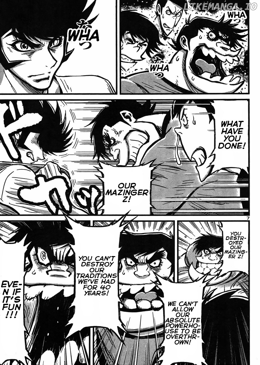 Shin Mazinger Zero Vs Ankoku Daishougun chapter 33 - page 7