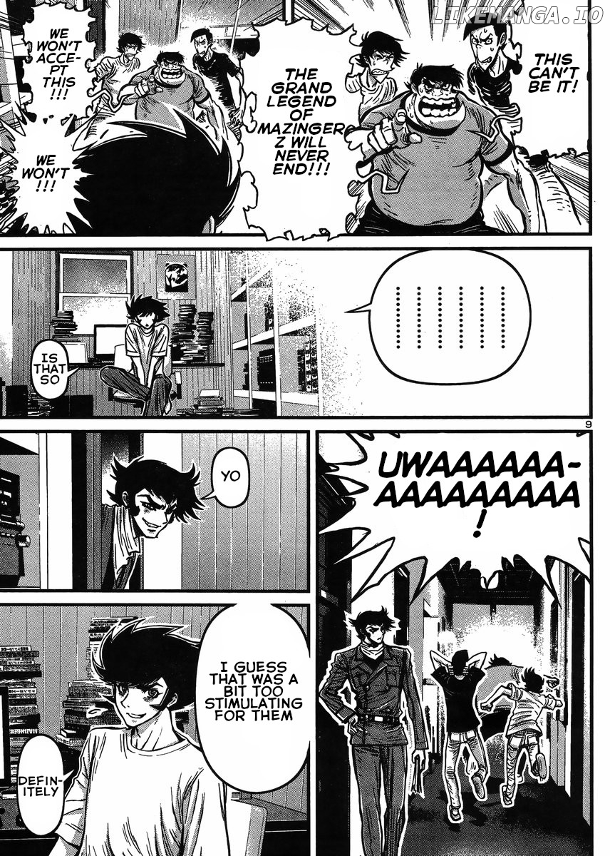 Shin Mazinger Zero Vs Ankoku Daishougun chapter 33 - page 9