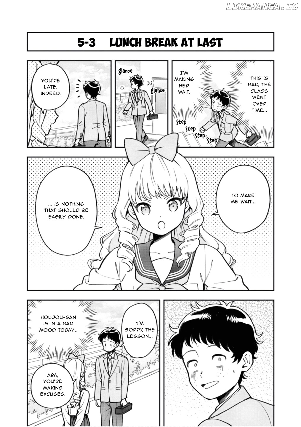 Houjou Urara No Renai Shousetsu O Kaki Nasai! chapter 5.1 - page 7