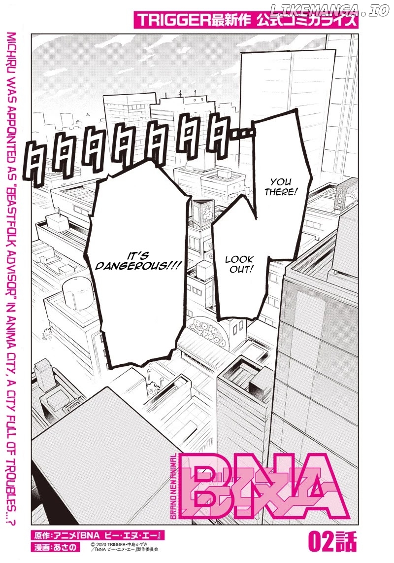 BNA: Brand New Animal chapter 2 - page 2