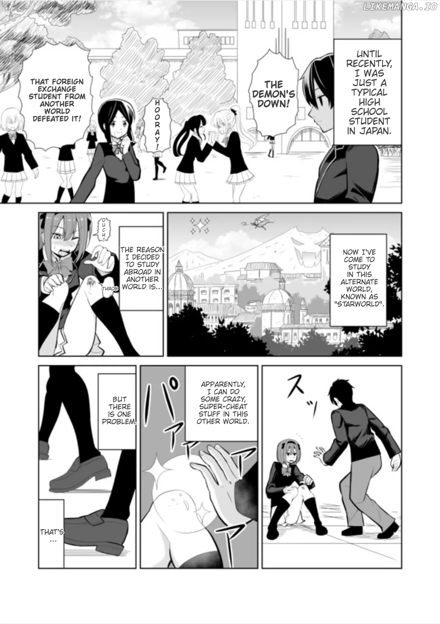 Chou Onna Kirai Na Ore Ga Isekai No Joshi-Ko Ni Ryugaku Suru Koto Ni Natta - Serialization chapter 1 - page 6