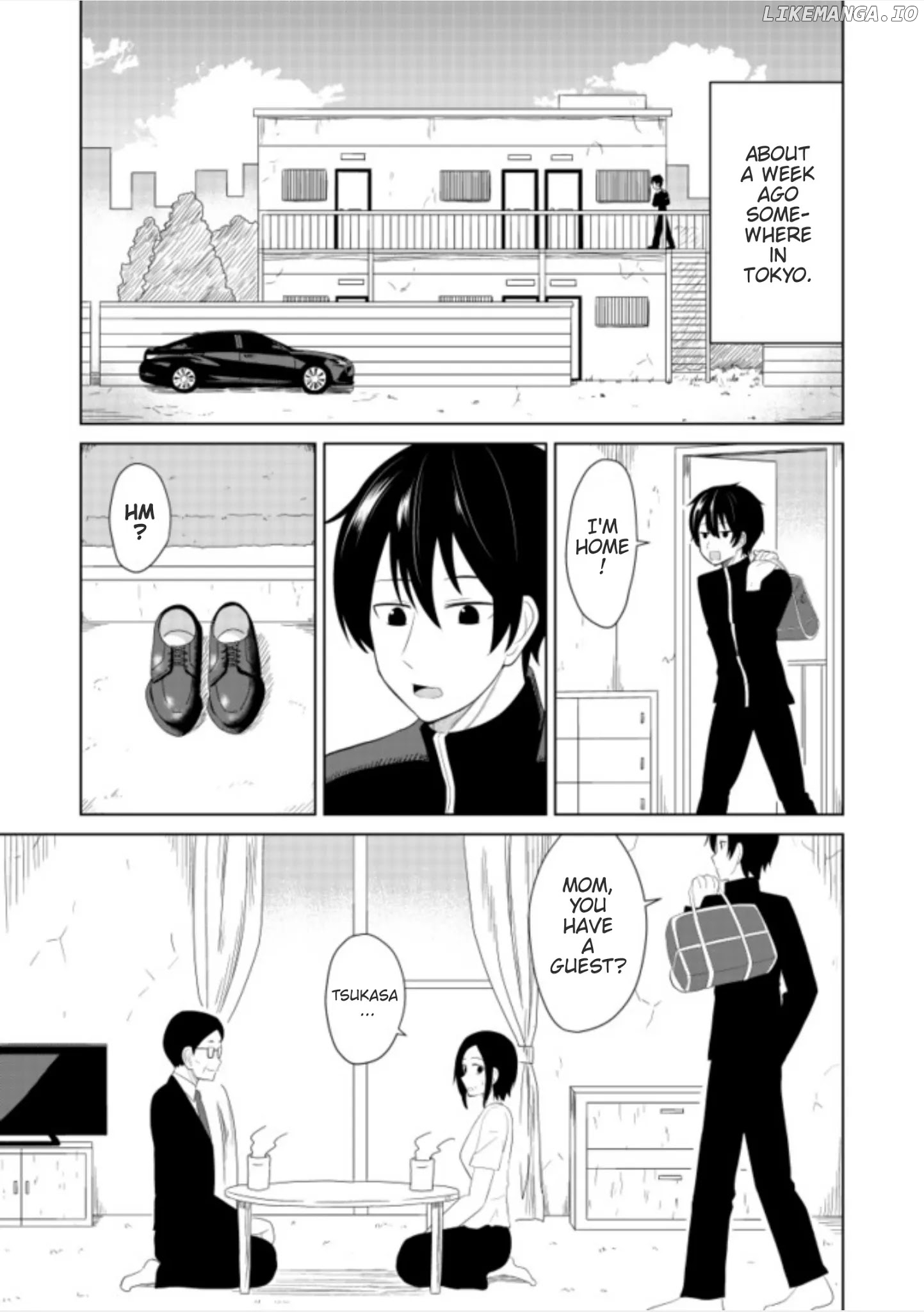Chou Onna Kirai Na Ore Ga Isekai No Joshi-Ko Ni Ryugaku Suru Koto Ni Natta - Serialization chapter 2 - page 1