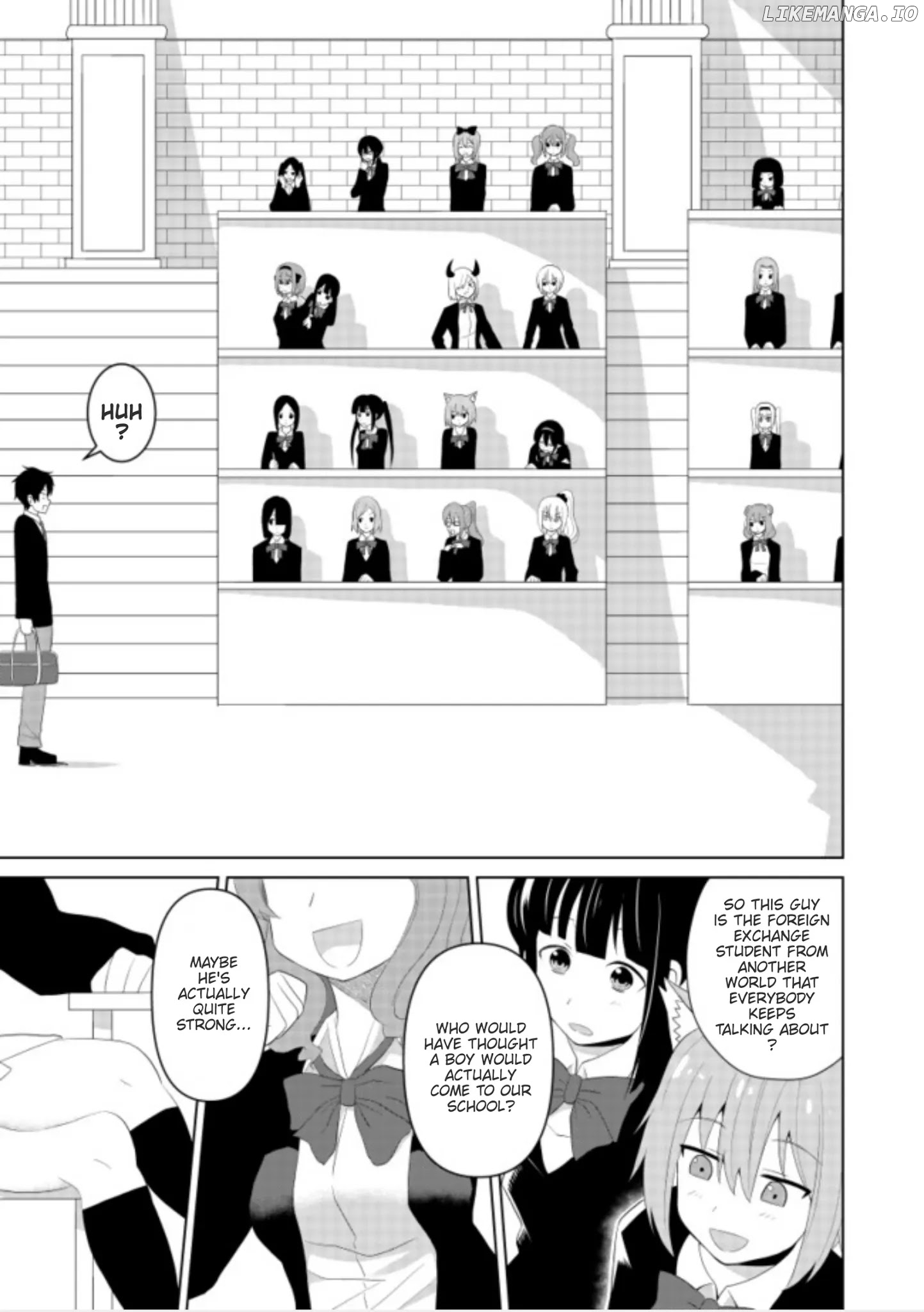 Chou Onna Kirai Na Ore Ga Isekai No Joshi-Ko Ni Ryugaku Suru Koto Ni Natta - Serialization chapter 2 - page 7