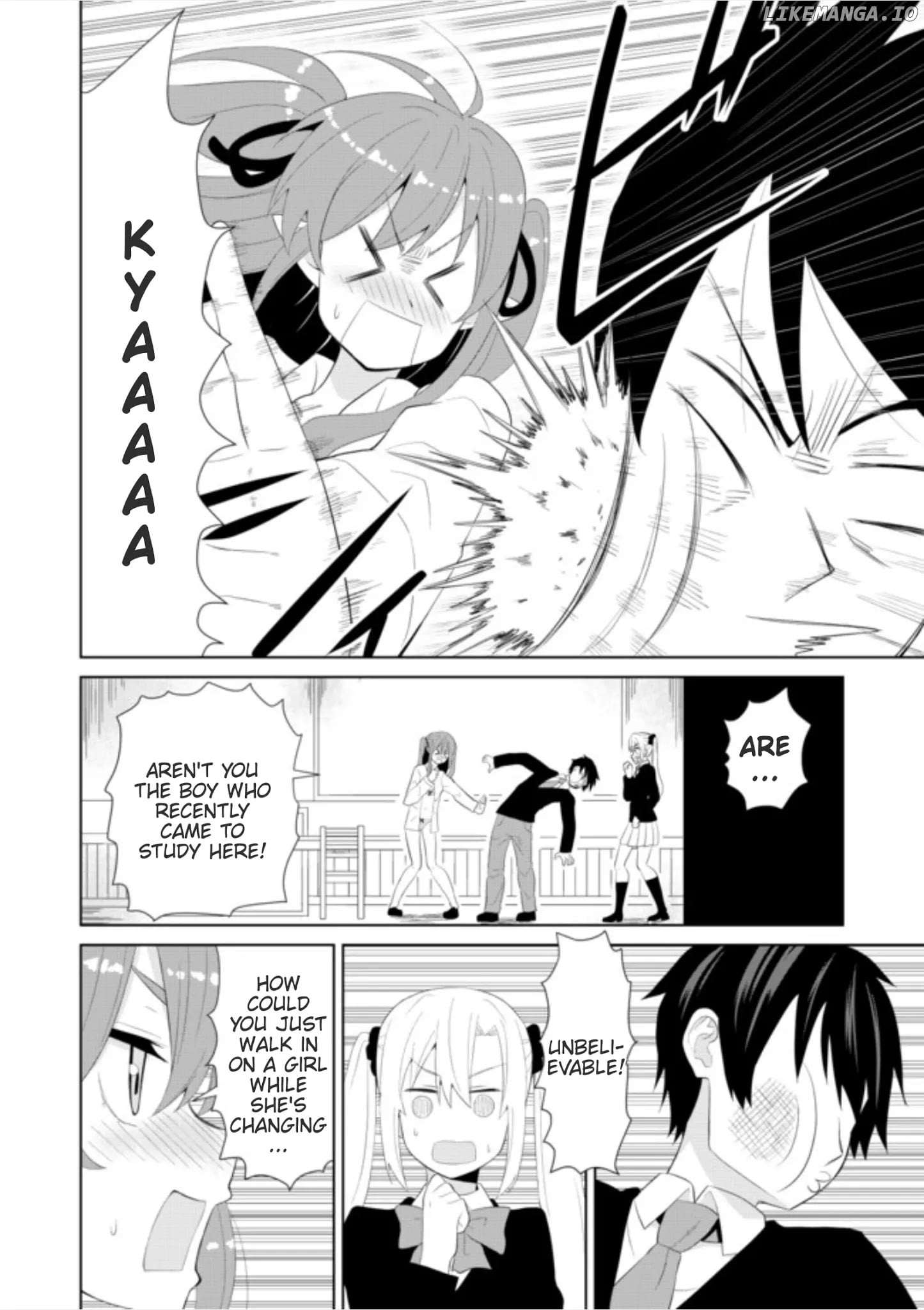 Chou Onna Kirai Na Ore Ga Isekai No Joshi-Ko Ni Ryugaku Suru Koto Ni Natta - Serialization chapter 6 - page 2