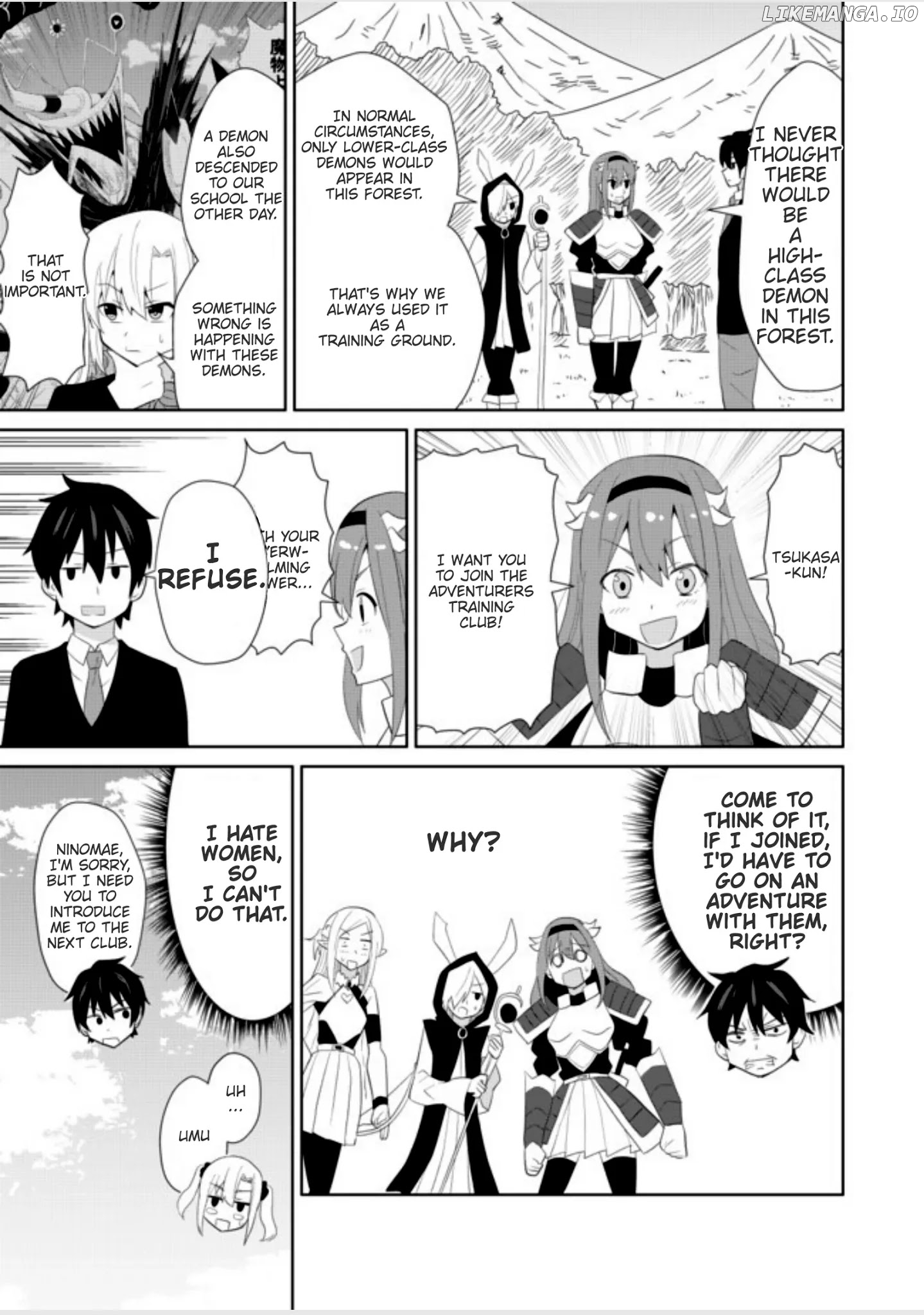 Chou Onna Kirai Na Ore Ga Isekai No Joshi-Ko Ni Ryugaku Suru Koto Ni Natta - Serialization chapter 5 - page 5