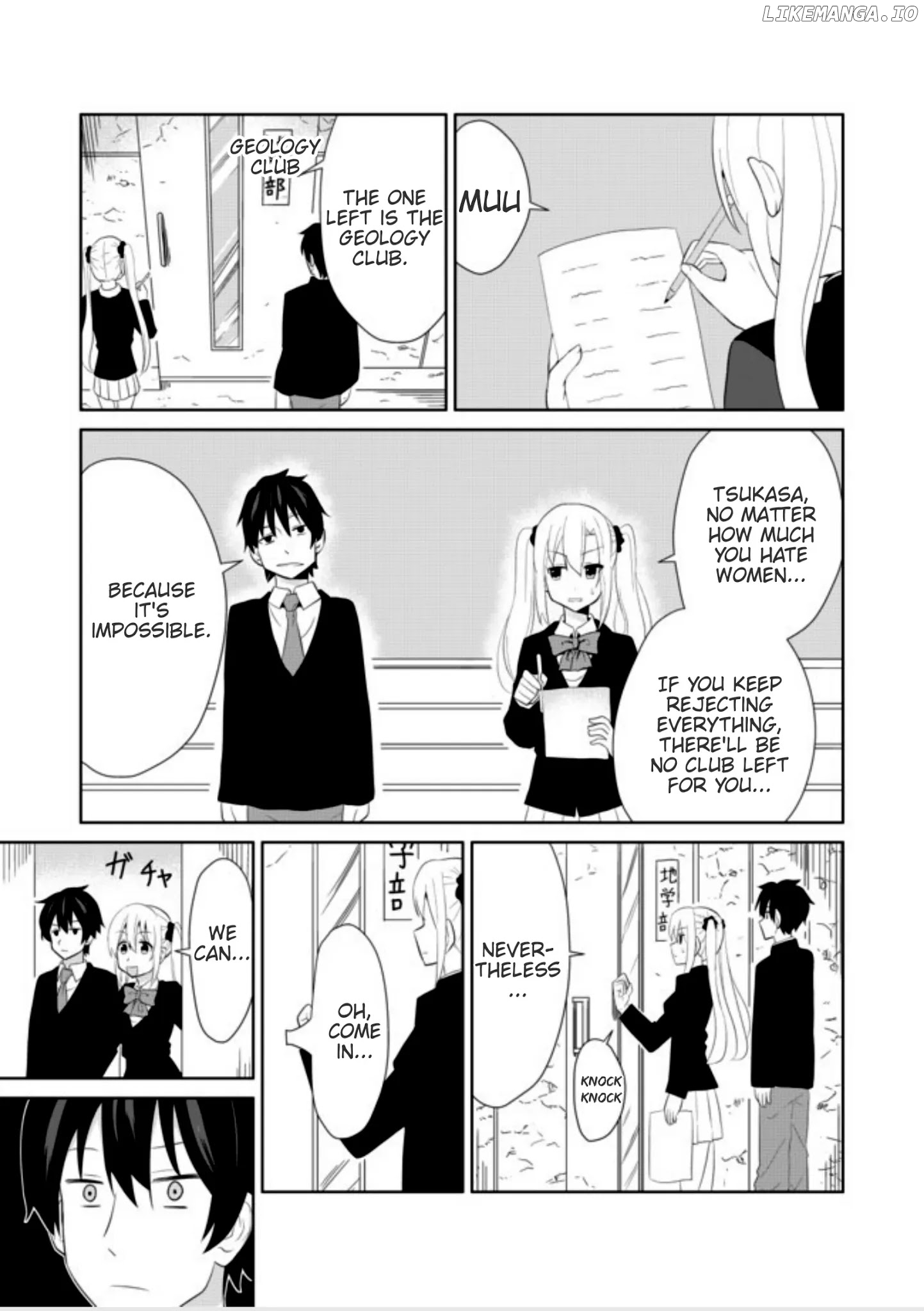 Chou Onna Kirai Na Ore Ga Isekai No Joshi-Ko Ni Ryugaku Suru Koto Ni Natta - Serialization chapter 5 - page 7