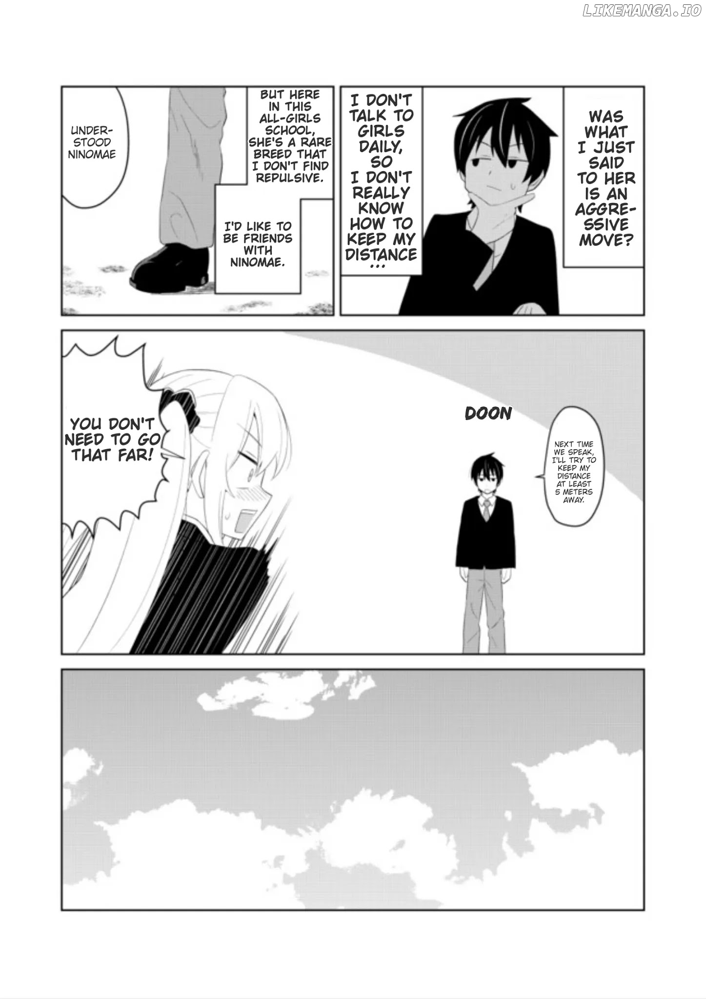 Chou Onna Kirai Na Ore Ga Isekai No Joshi-Ko Ni Ryugaku Suru Koto Ni Natta - Serialization chapter 4 - page 5