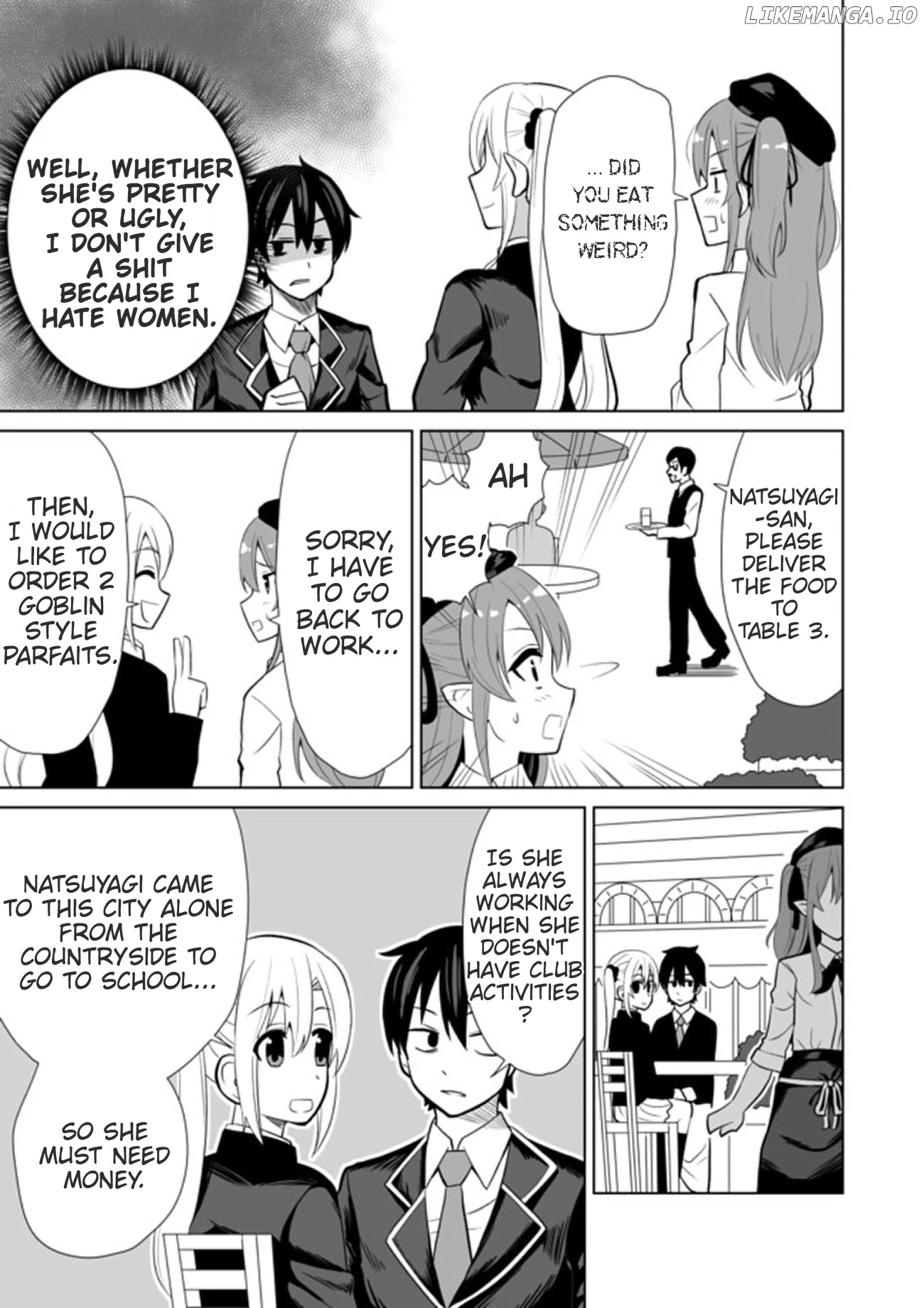 Chou Onna Kirai Na Ore Ga Isekai No Joshi-Ko Ni Ryugaku Suru Koto Ni Natta - Serialization chapter 13 - page 3